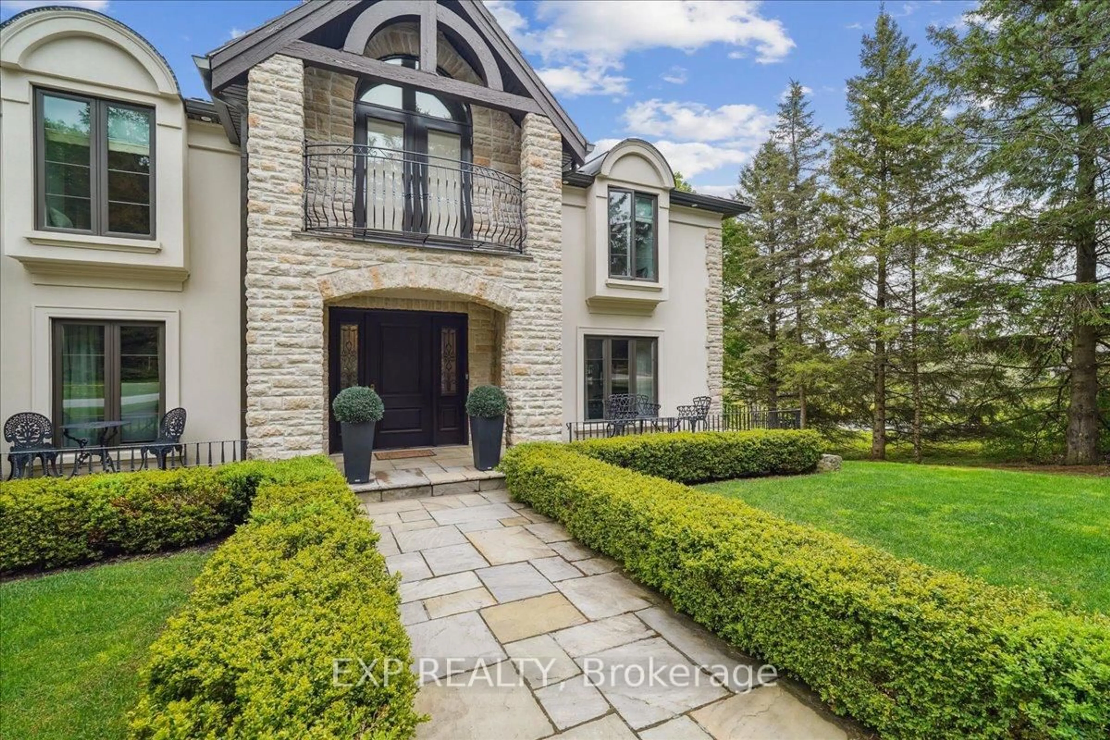 Home with brick exterior material, street for 71 Manitou Dr, King Ontario L7B 1E7