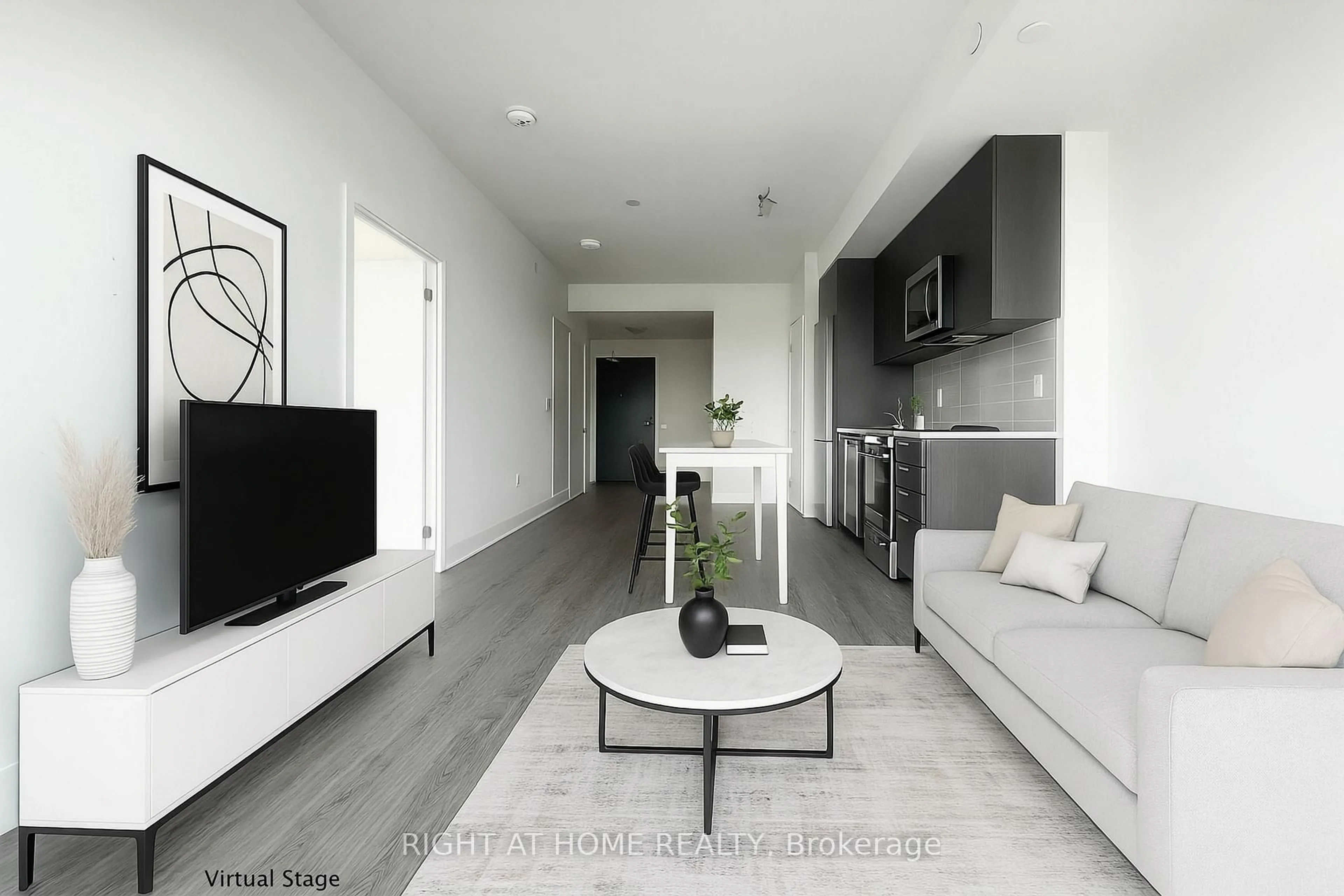 Living room with furniture, unknown for 185 Deerfield Rd Rd #1206, Newmarket Ontario L3Y 0G7
