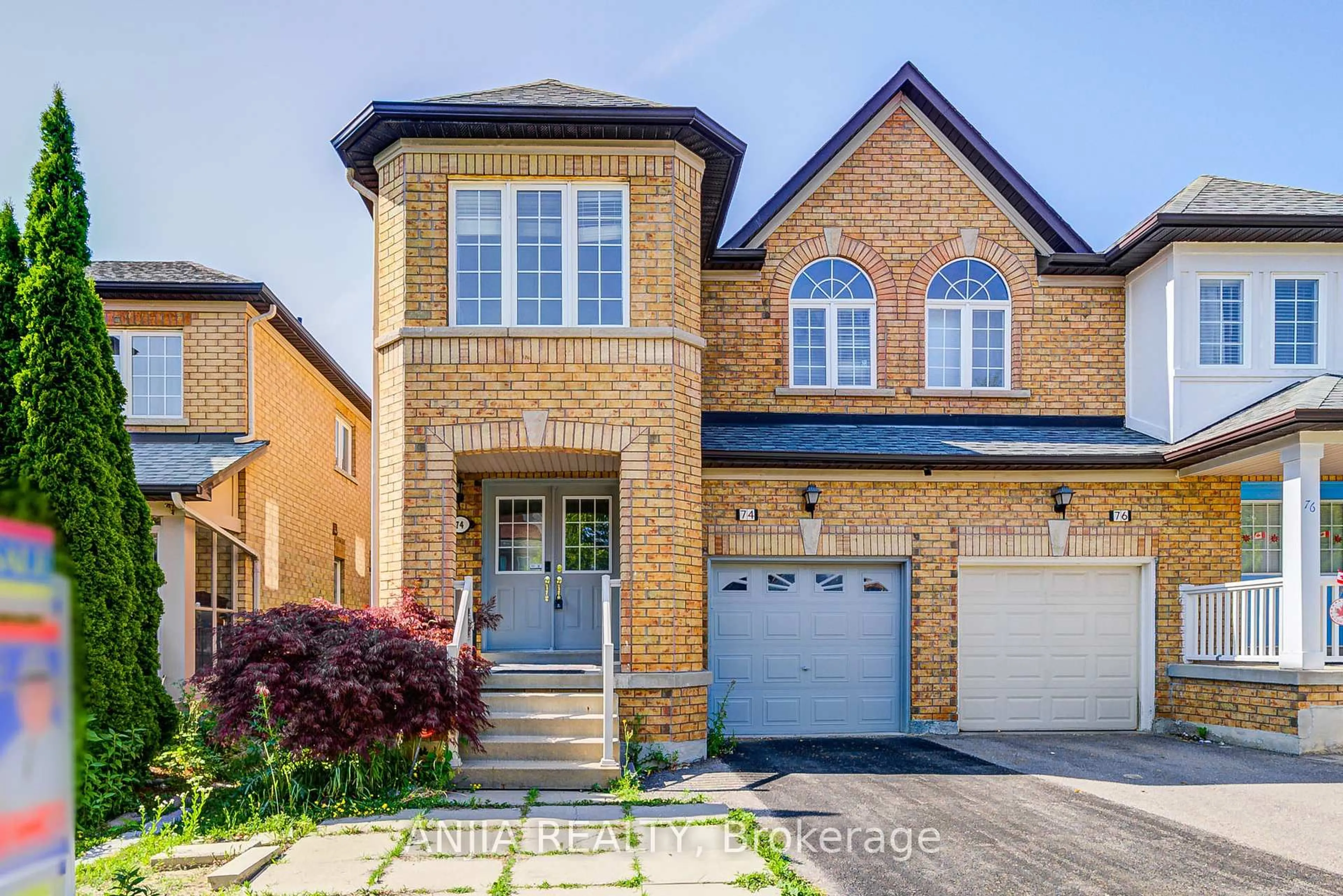 Home with brick exterior material, street for 74 Weatherill Rd, Markham Ontario L6C 2P5