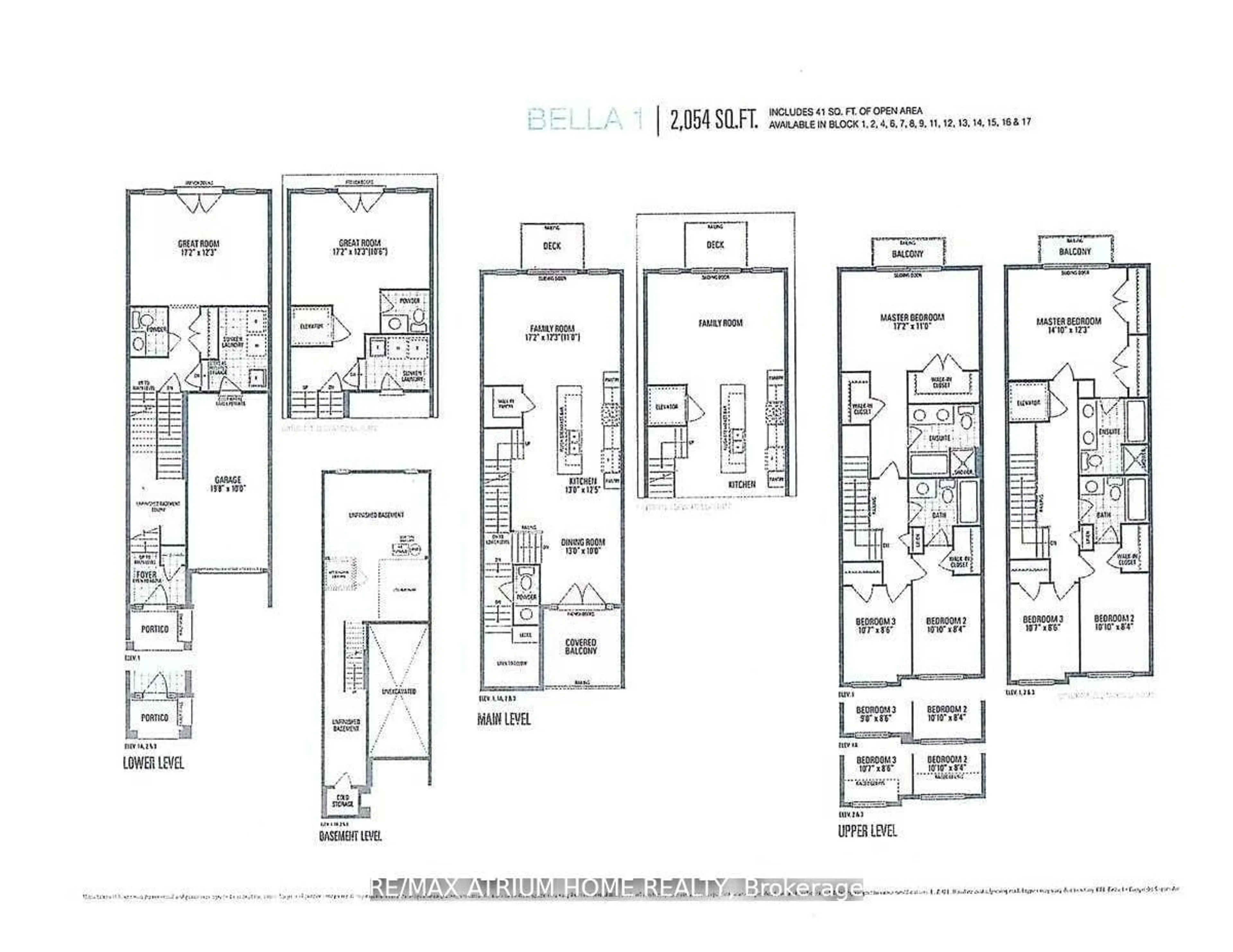 Floor plan for 143 Arianna Cres, Vaughan Ontario L6A 4Z9