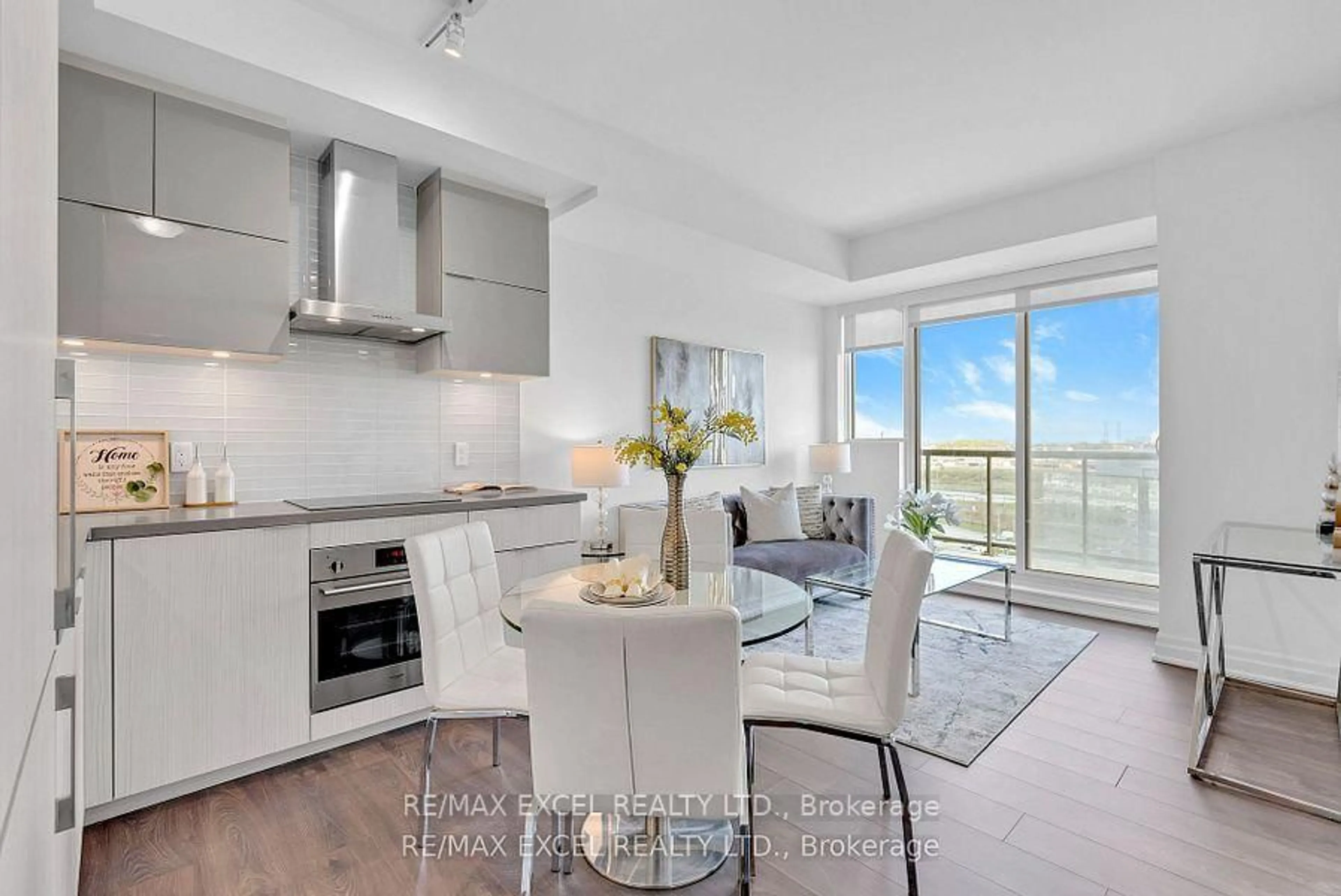 Open concept kitchen, unknown for 10 Rouge Valley Dr #1411, Markham Ontario L6G 0G9