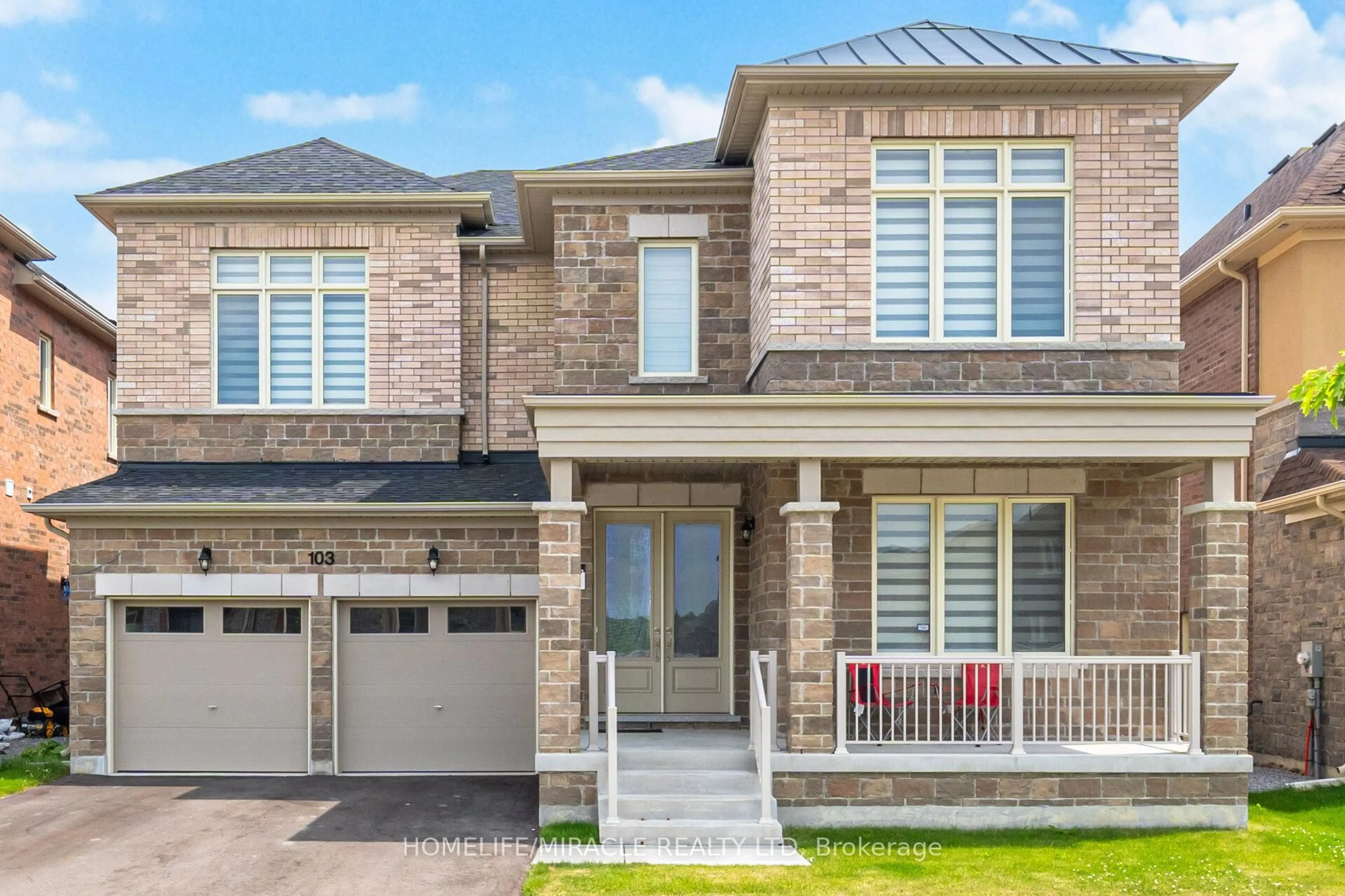 Home with brick exterior material, street for 103 Petal Ave, East Gwillimbury Ontario L0J 1C0