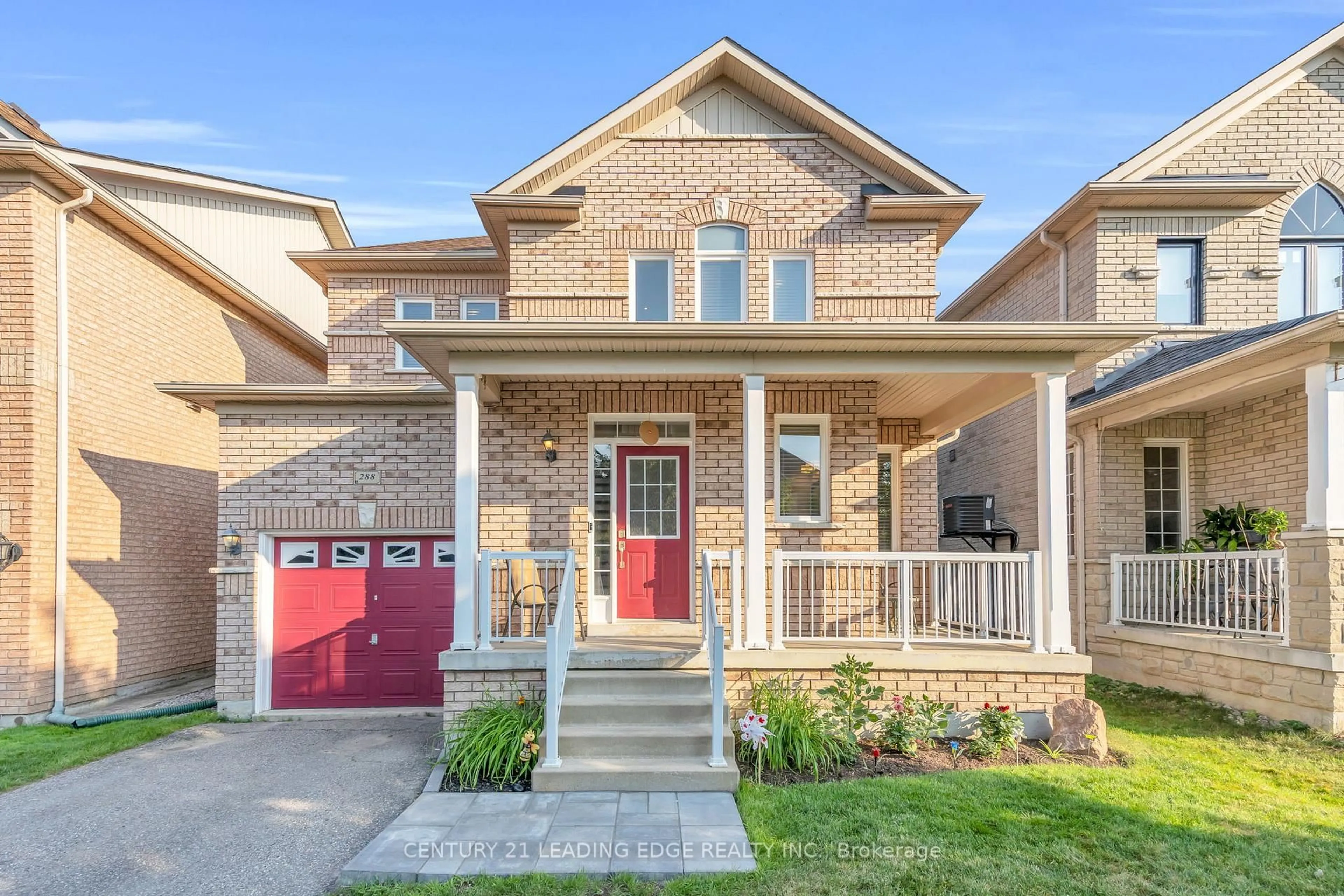 Home with brick exterior material, street for 288 Kirkvalley Cres, Aurora Ontario L4G 7S2