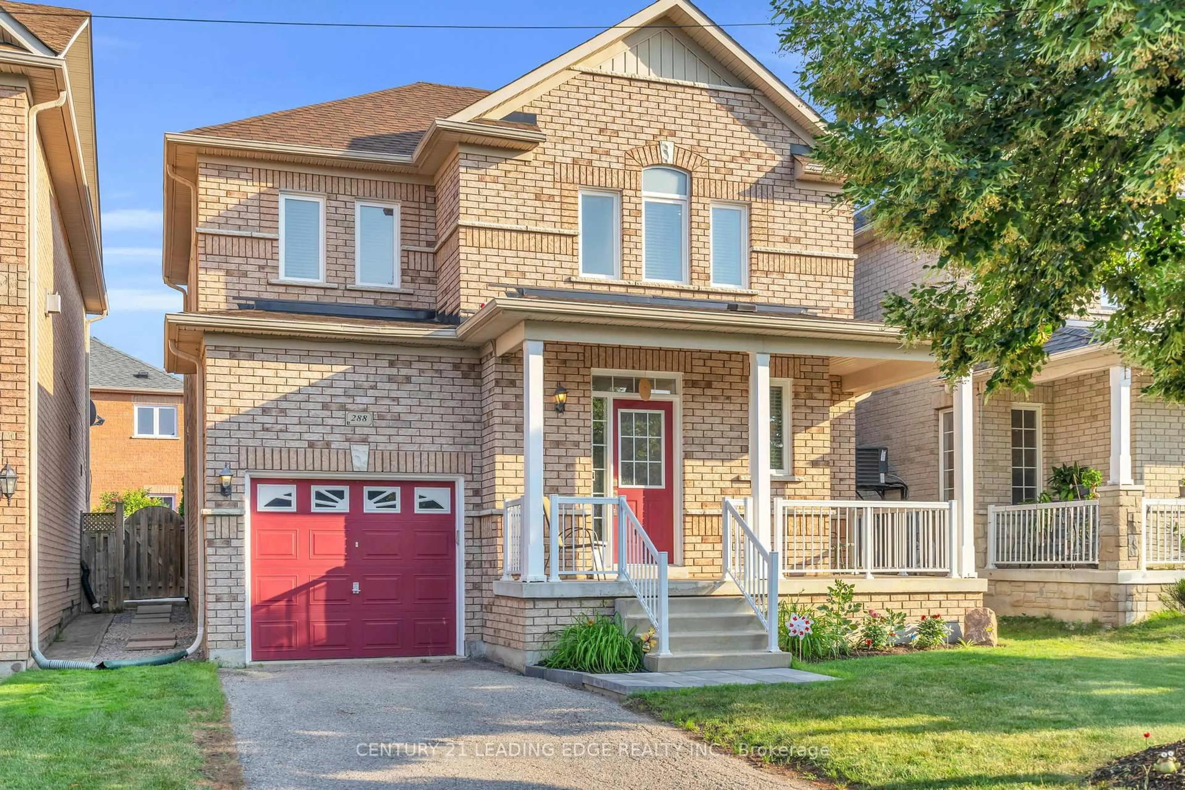 Home with brick exterior material, street for 288 Kirkvalley Cres, Aurora Ontario L4G 7S2