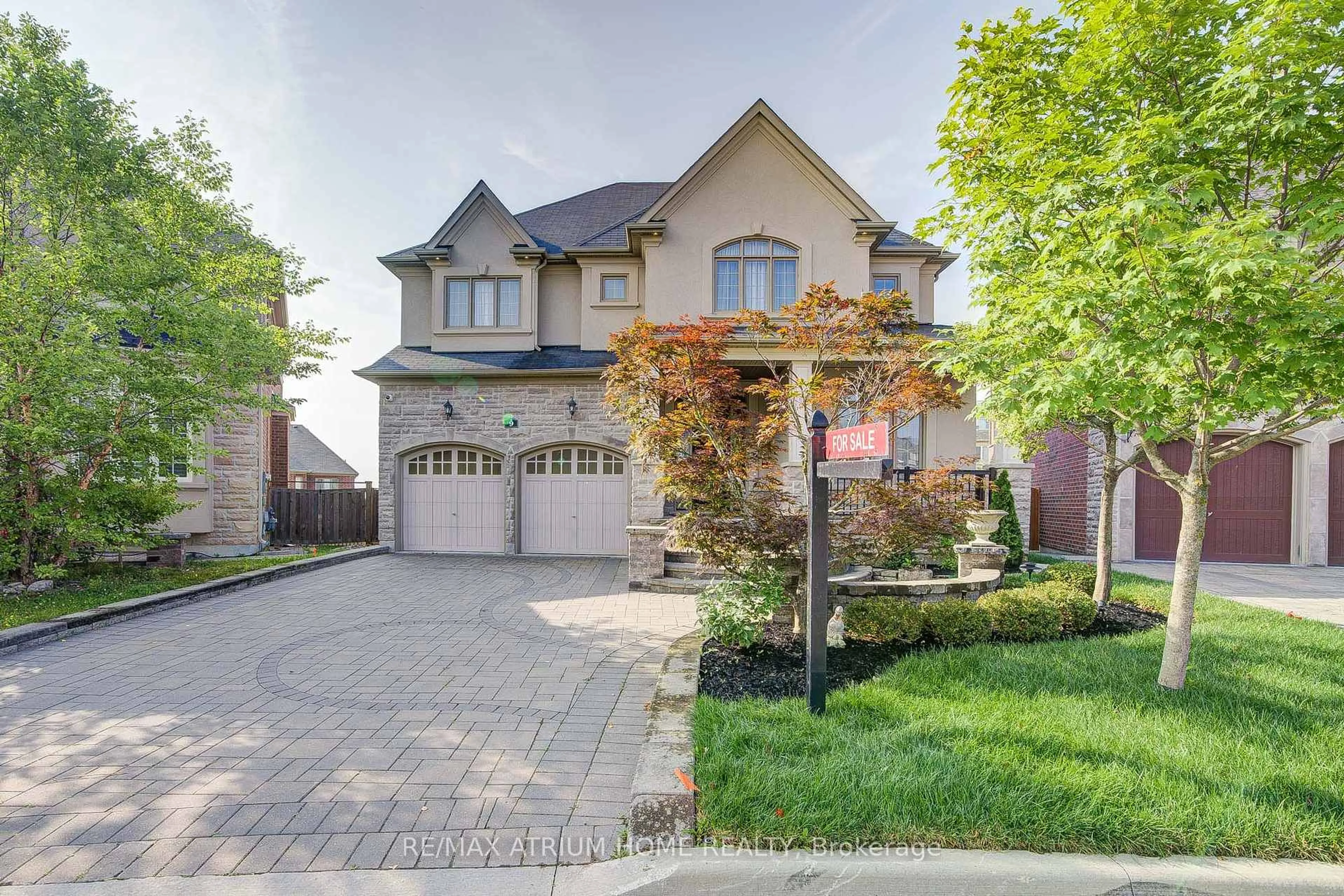 Home with brick exterior material, street for 9 Berkshire Cres, Markham Ontario L6L 1K4