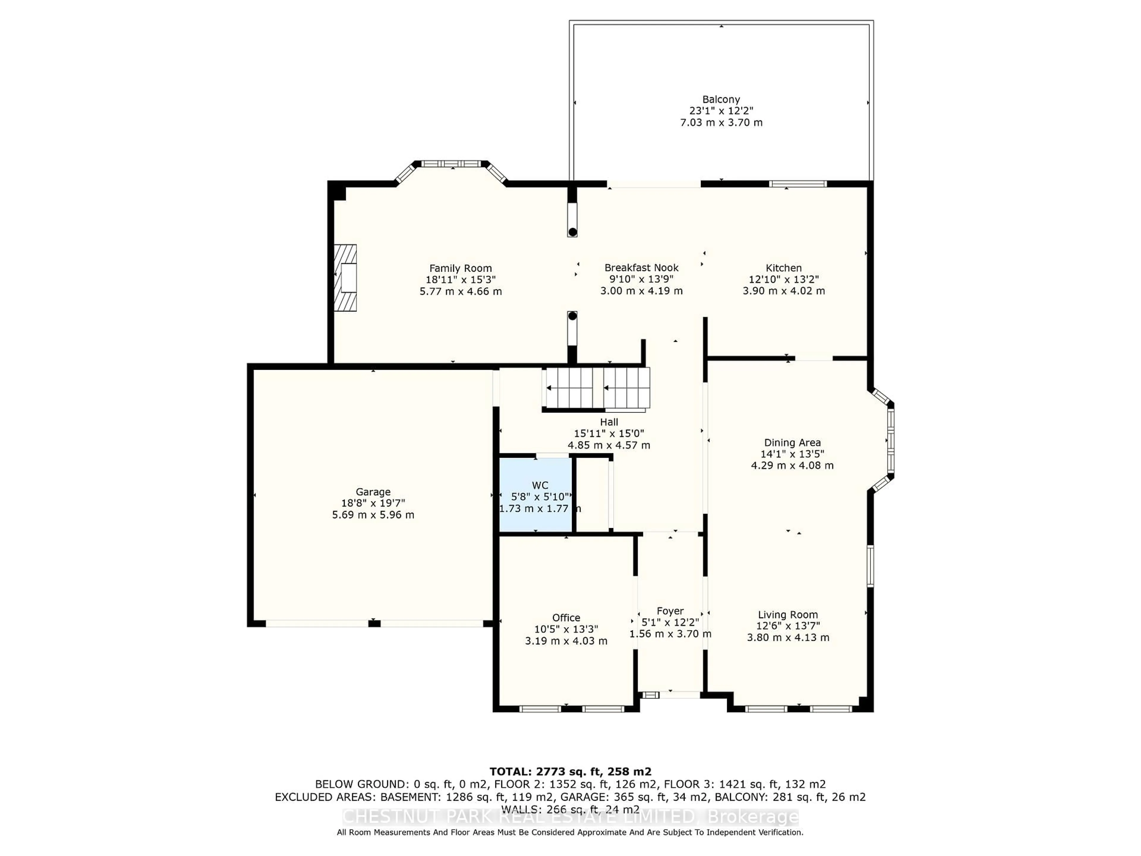 Floor plan for 21 Ash Green Lane, Uxbridge Ontario L9P 2A8