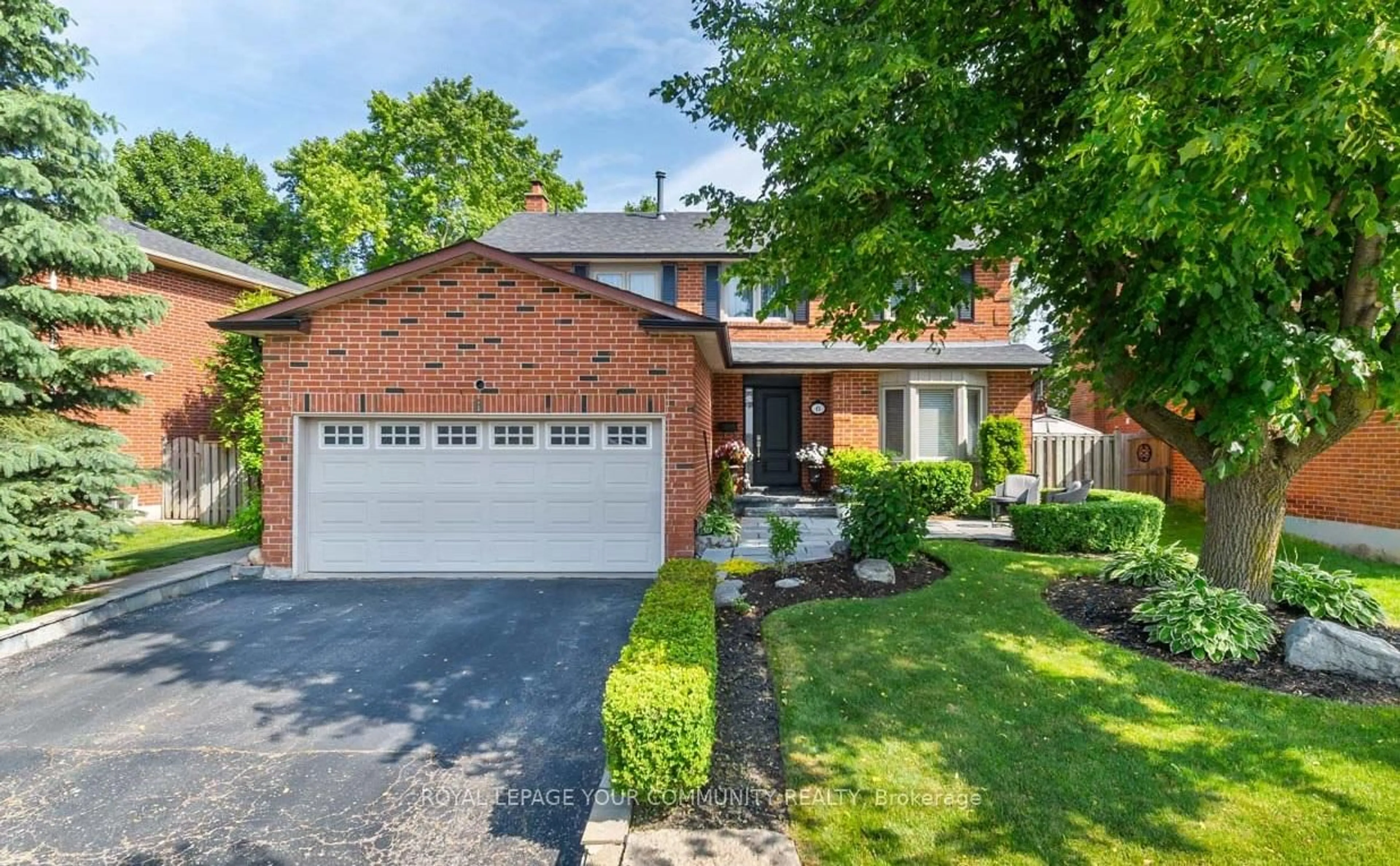 Home with brick exterior material, street for 6 Larkin Ave, Markham Ontario L3P 4R2