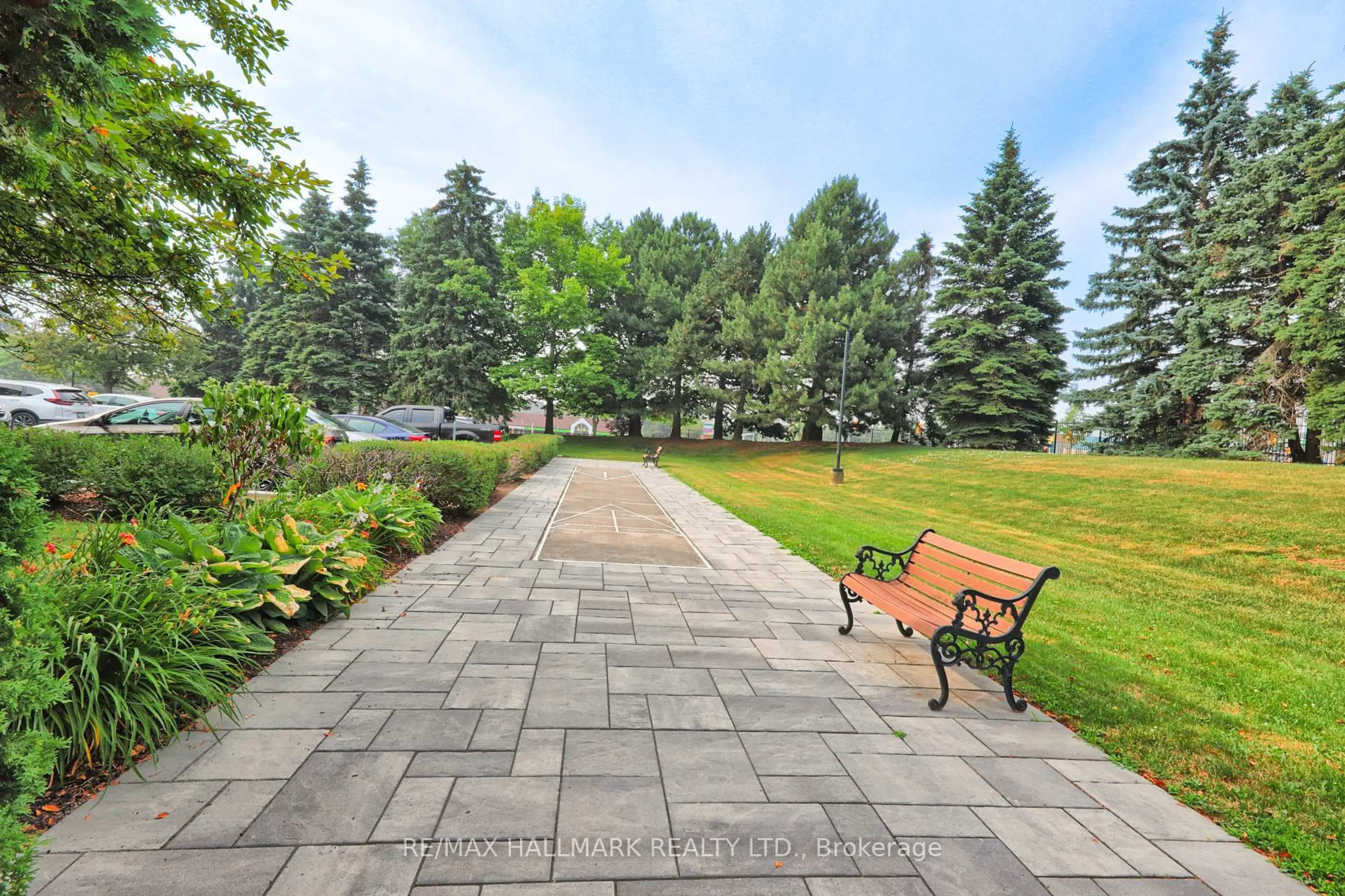 Patio, water/lake/river/ocean view for 2 Raymerville Dr #305, Markham Ontario L3P 7N7