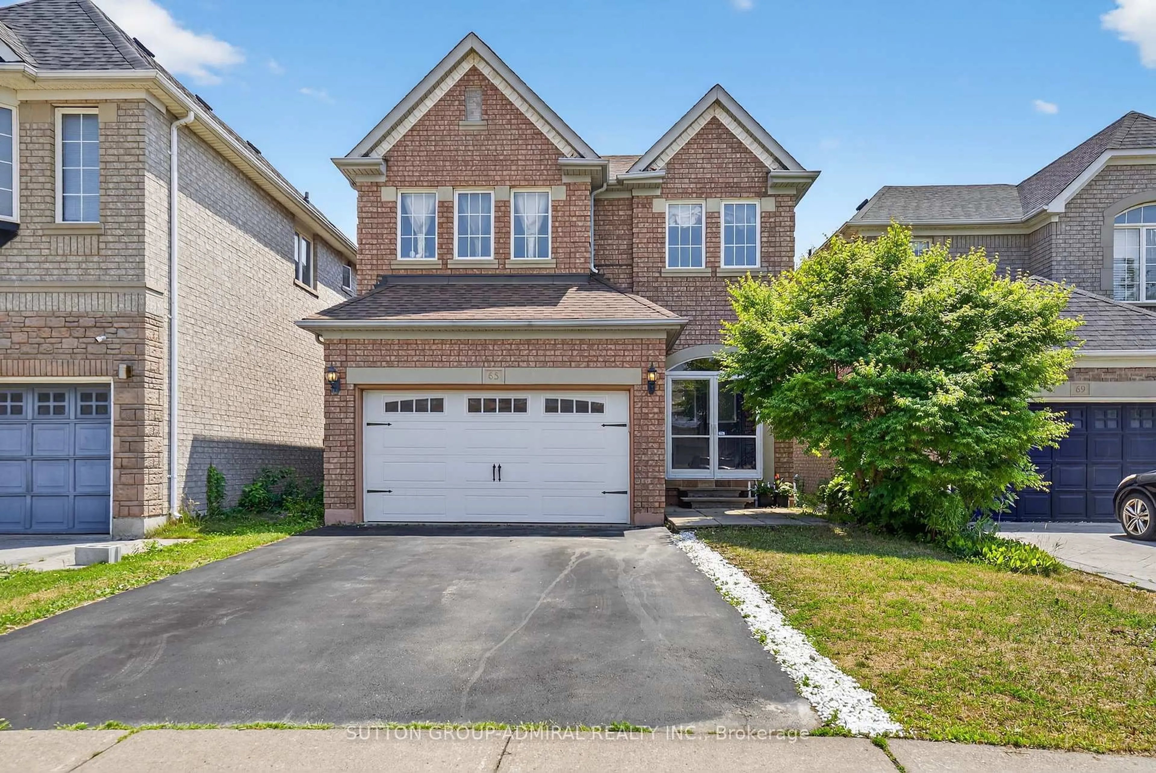Home with brick exterior material, street for 65 Belvia Dr, Vaughan Ontario L4K 5J6