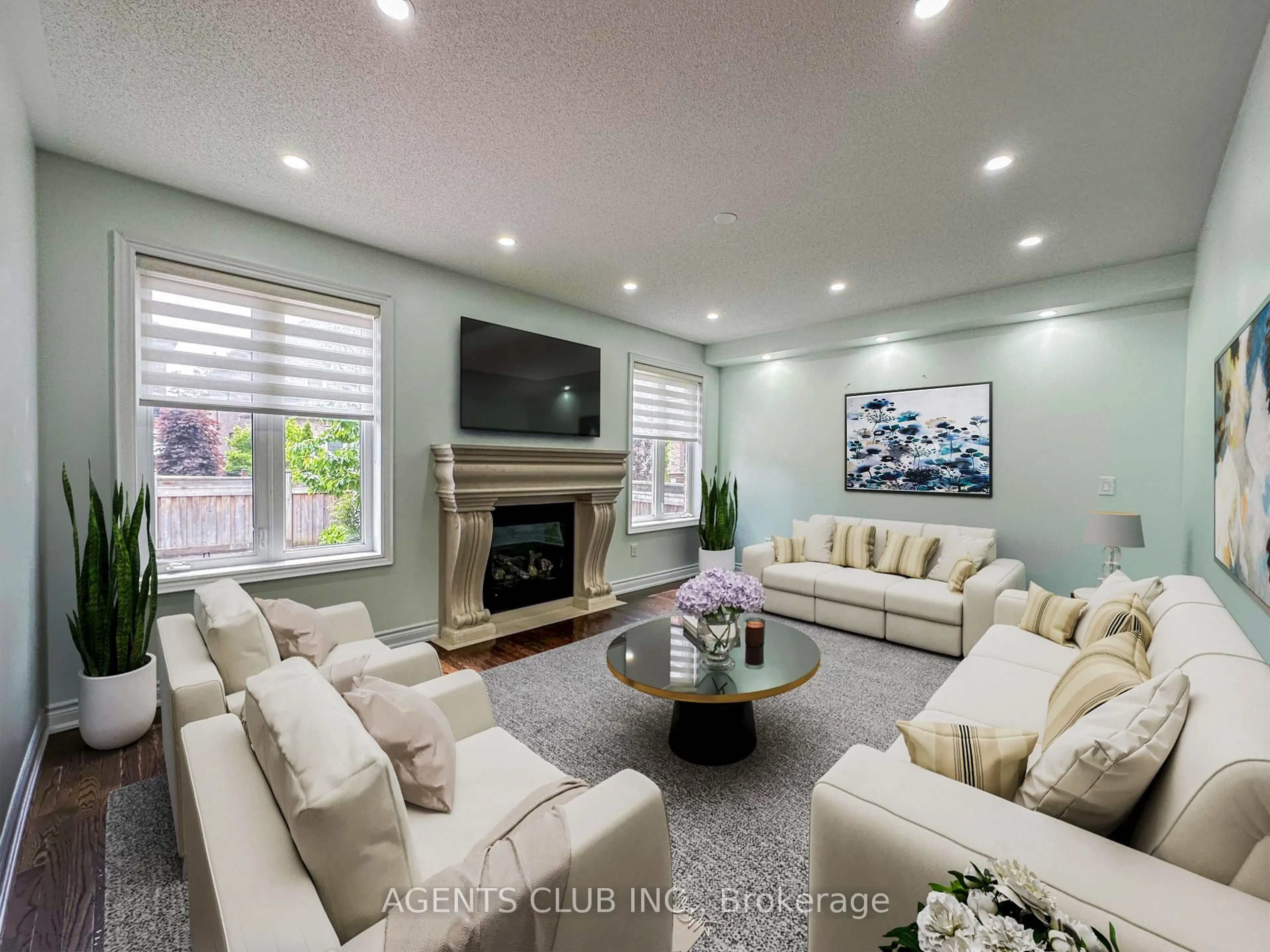 Living room with furniture, unknown for 205 Via Toscana, Vaughan Ontario L4H 0Z1