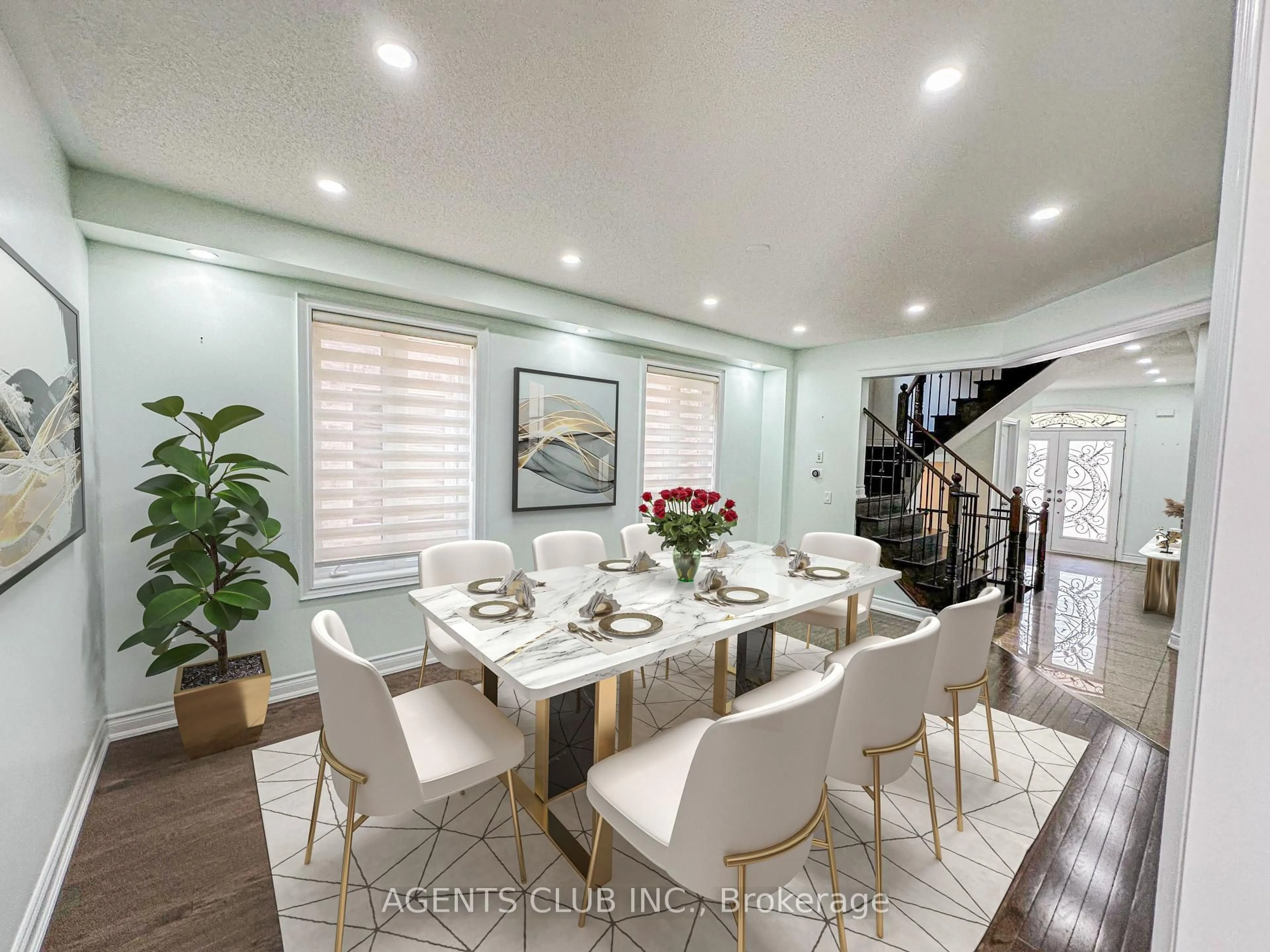 Dining room, unknown for 205 Via Toscana, Vaughan Ontario L4H 0Z1