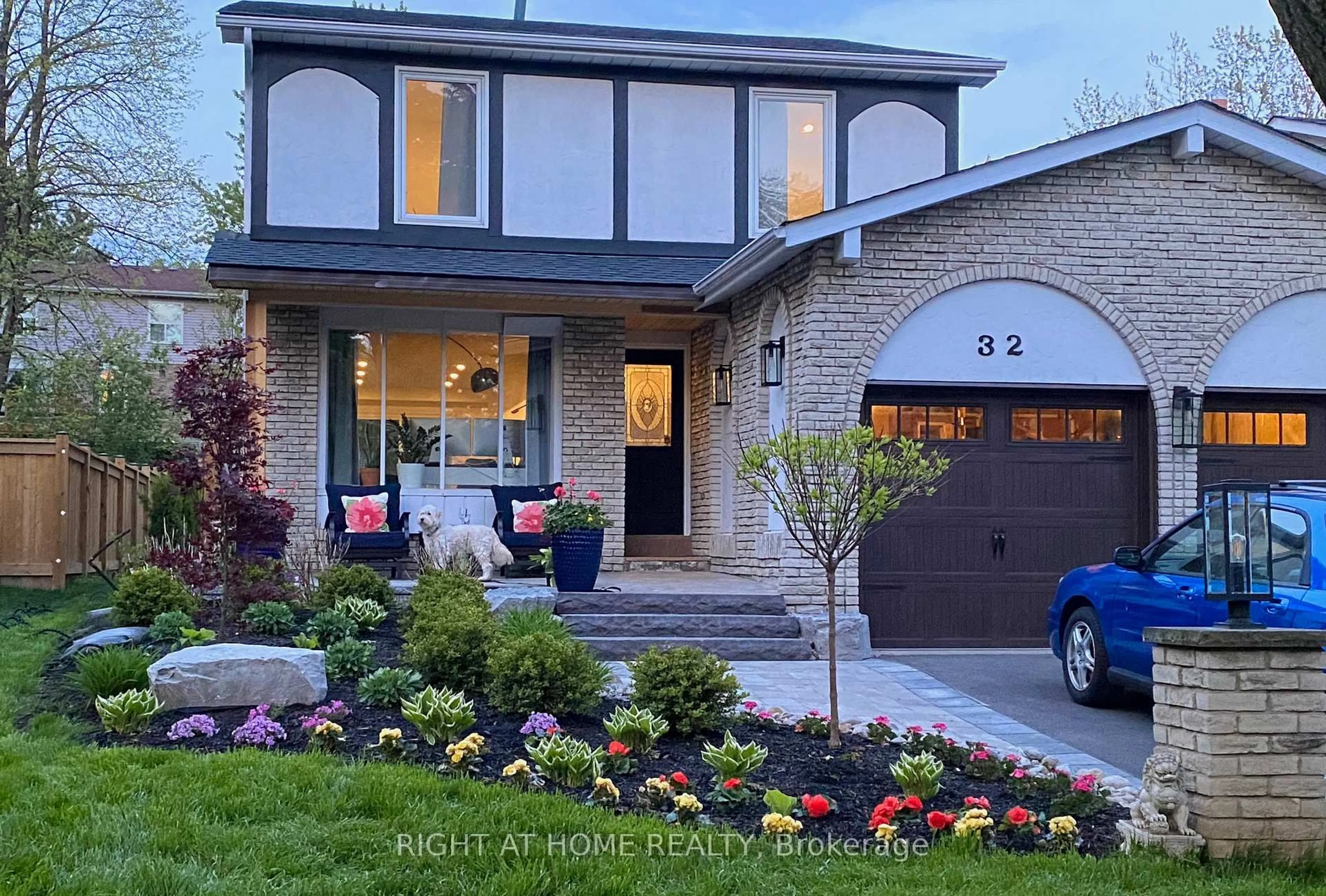 Home with brick exterior material, street for 32 Braeburn Dr, Markham Ontario L3T 4W6