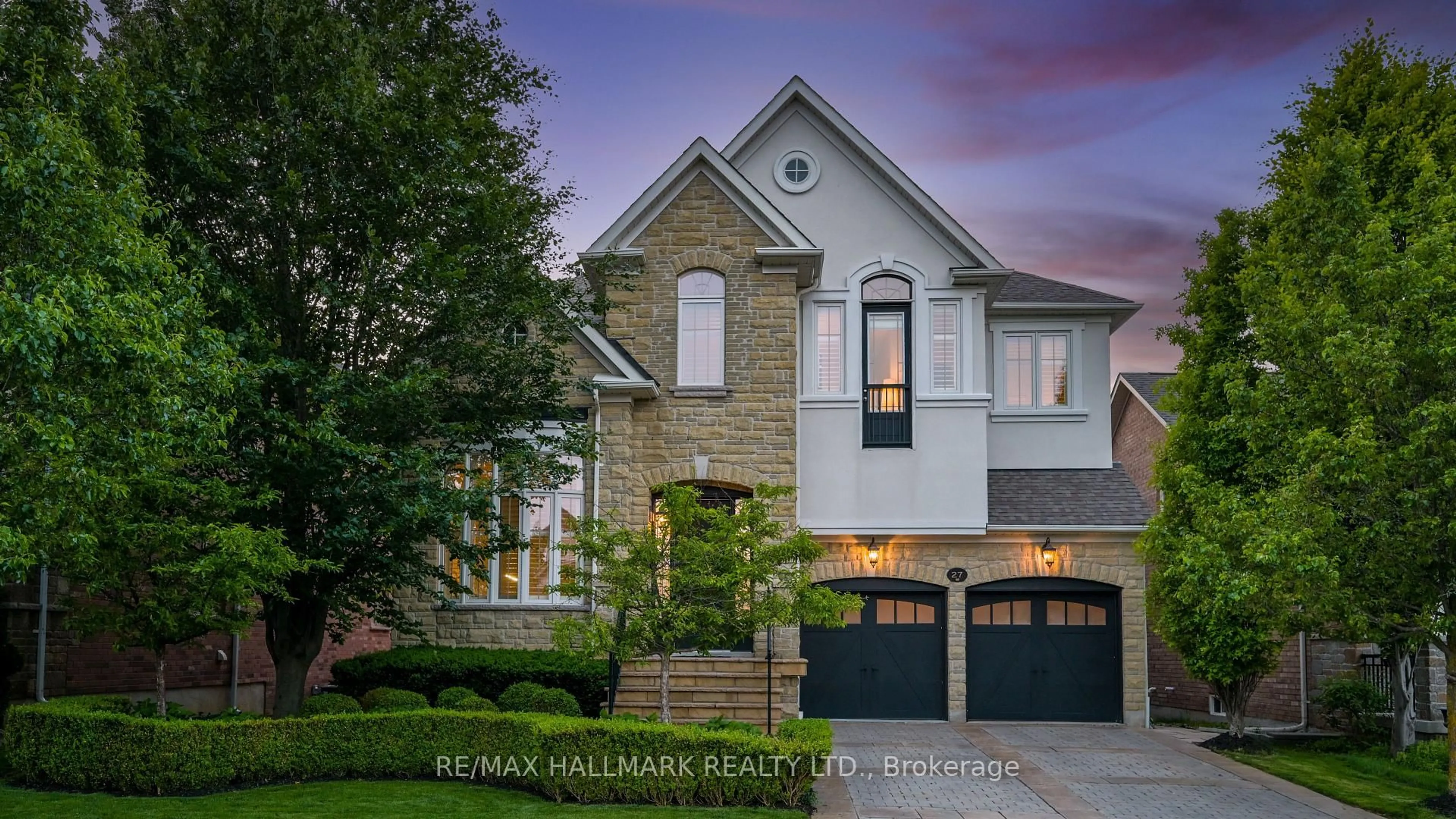 Home with brick exterior material, street for 27 Emerald Heights Dr, Whitchurch-Stouffville Ontario L4A 0C8