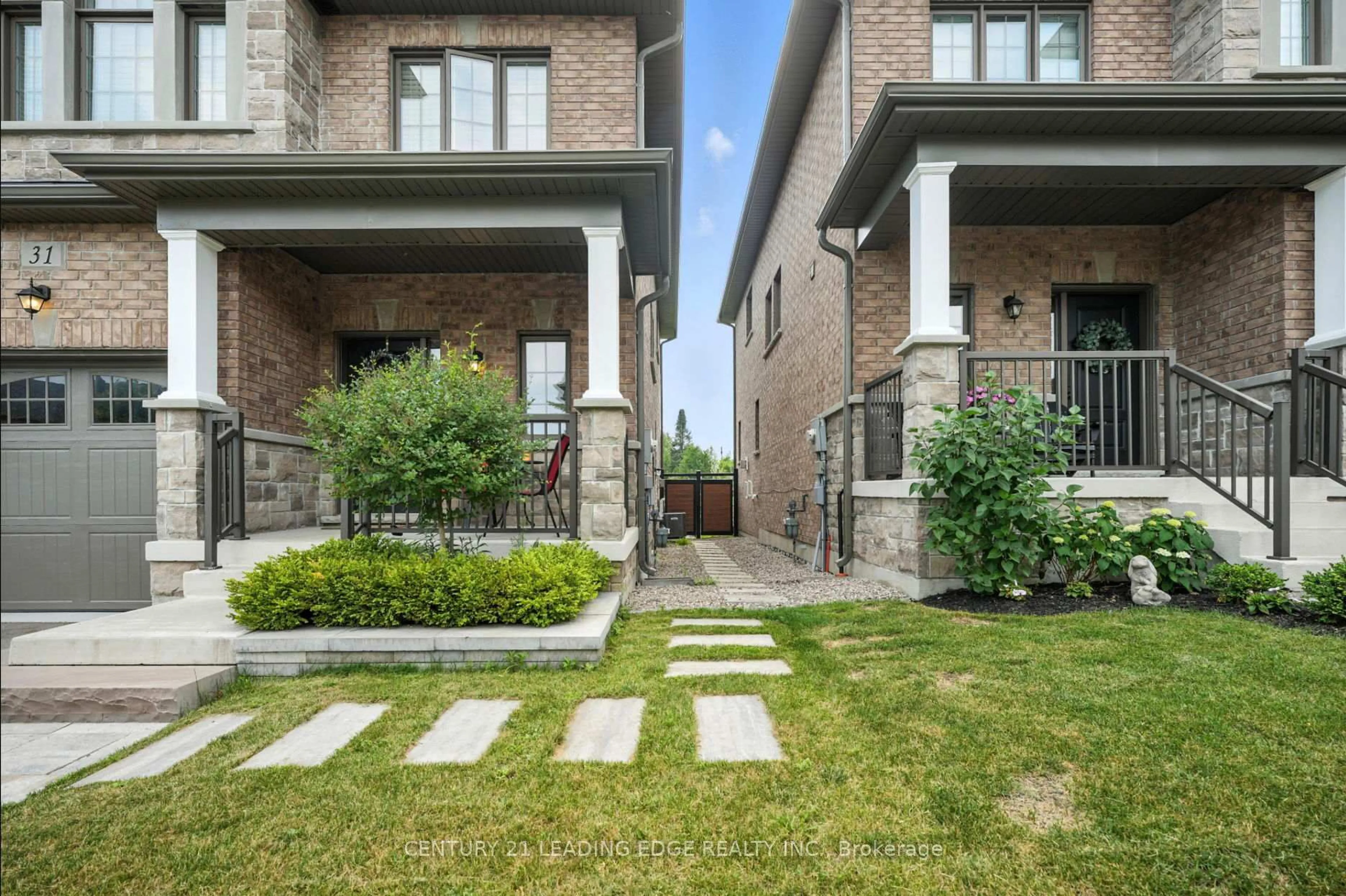 Home with brick exterior material, street for 31 GORD MATTHEWS Way, Uxbridge Ontario L9P 0E9