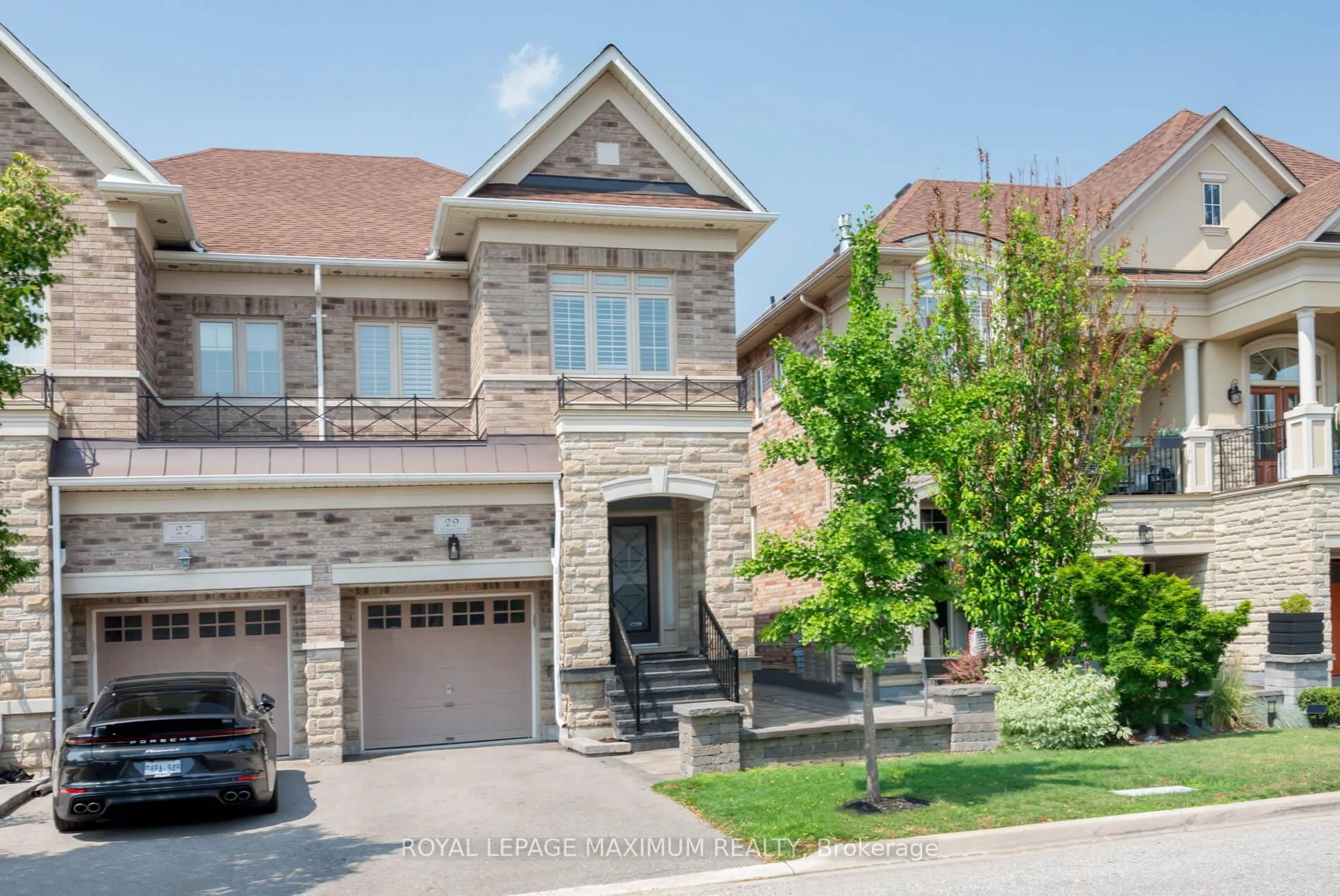 Home with brick exterior material, street for 29 Hansard Dr, Vaughan Ontario L4H 0W4