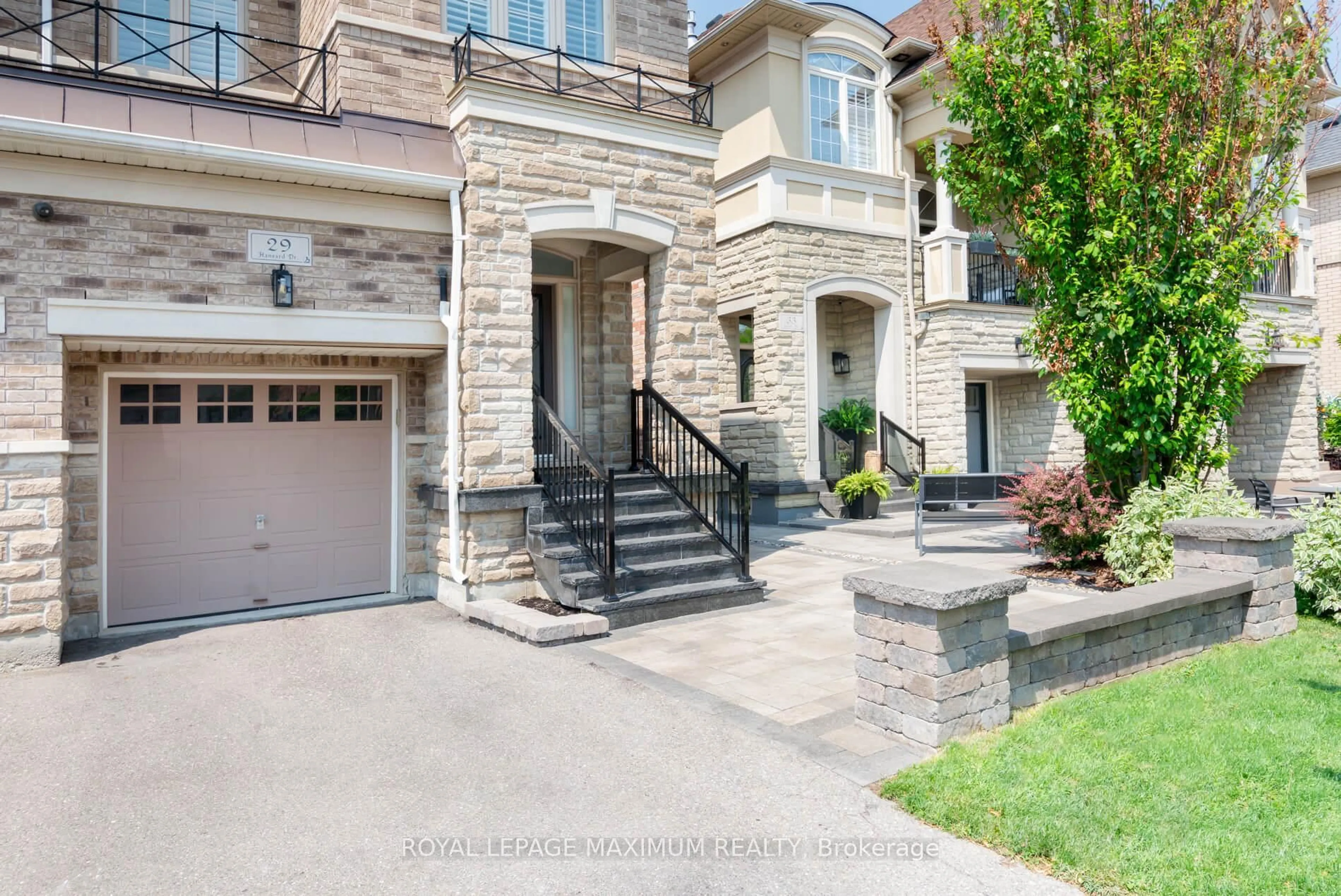 Home with brick exterior material, street for 29 Hansard Dr, Vaughan Ontario L4H 0W4
