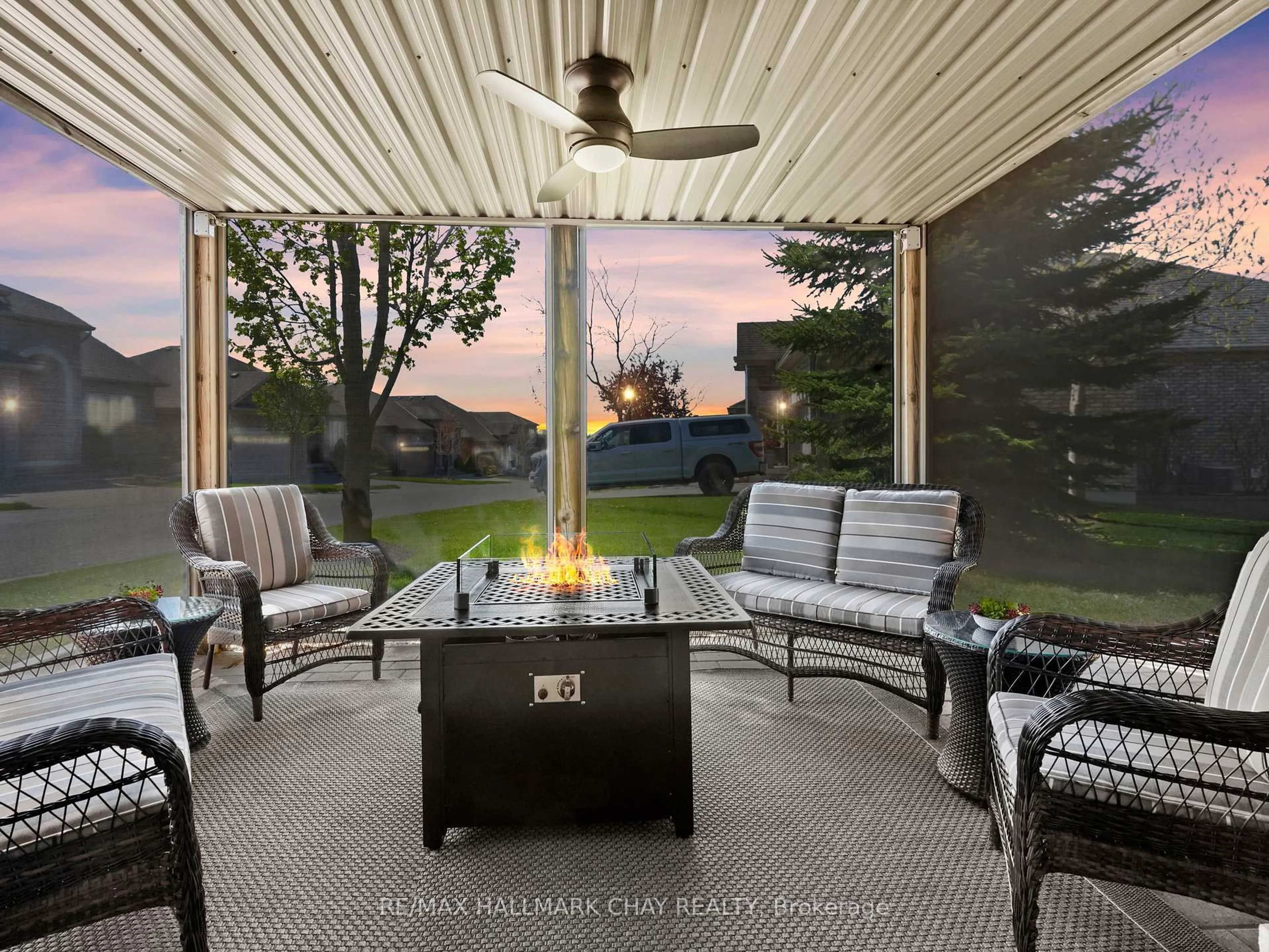 Patio, water/lake/river/ocean view for 180 Ridge Way, New Tecumseth Ontario L9R 0H3
