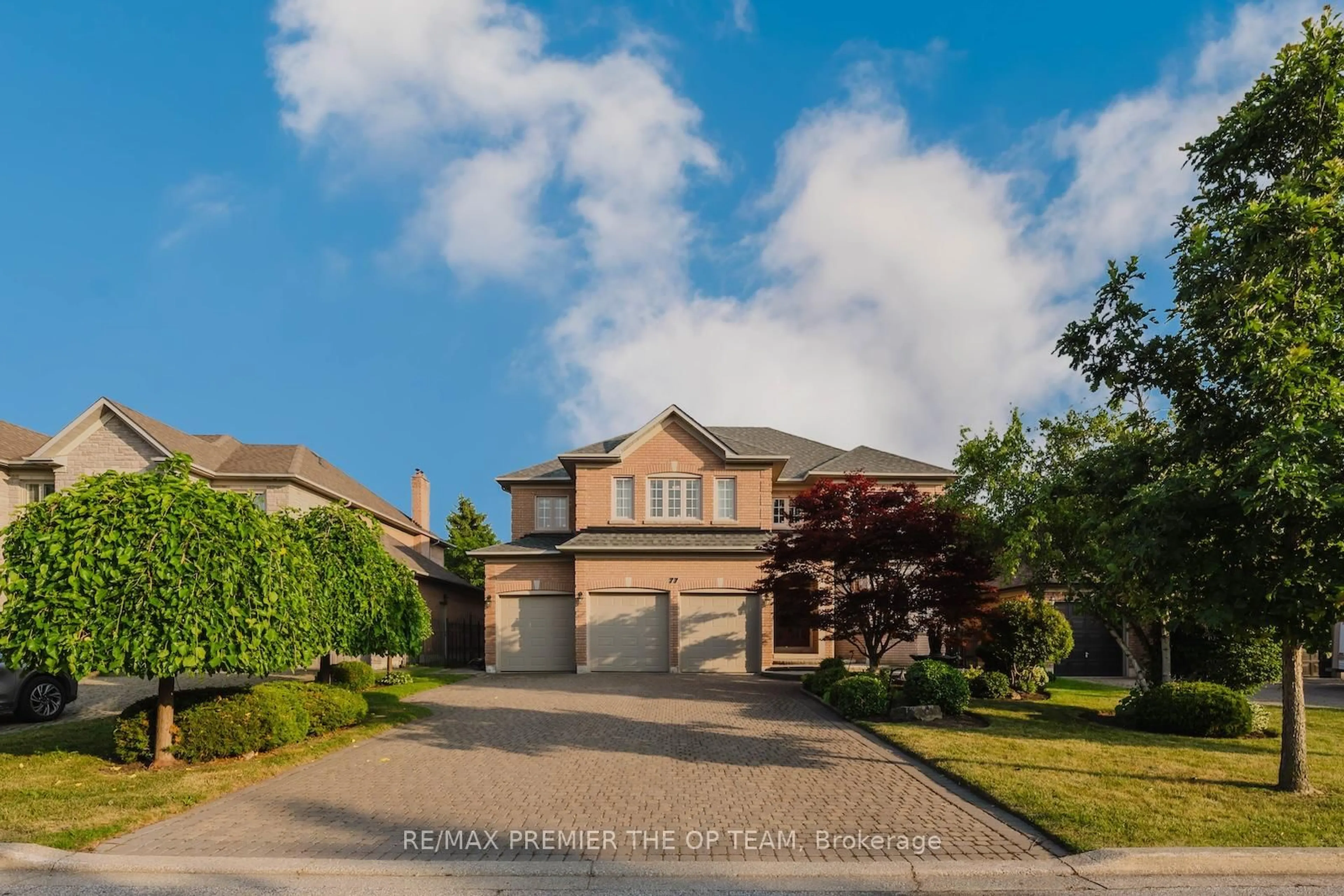 Home with brick exterior material, street for 77 Malden St, Vaughan Ontario L4L 8J3