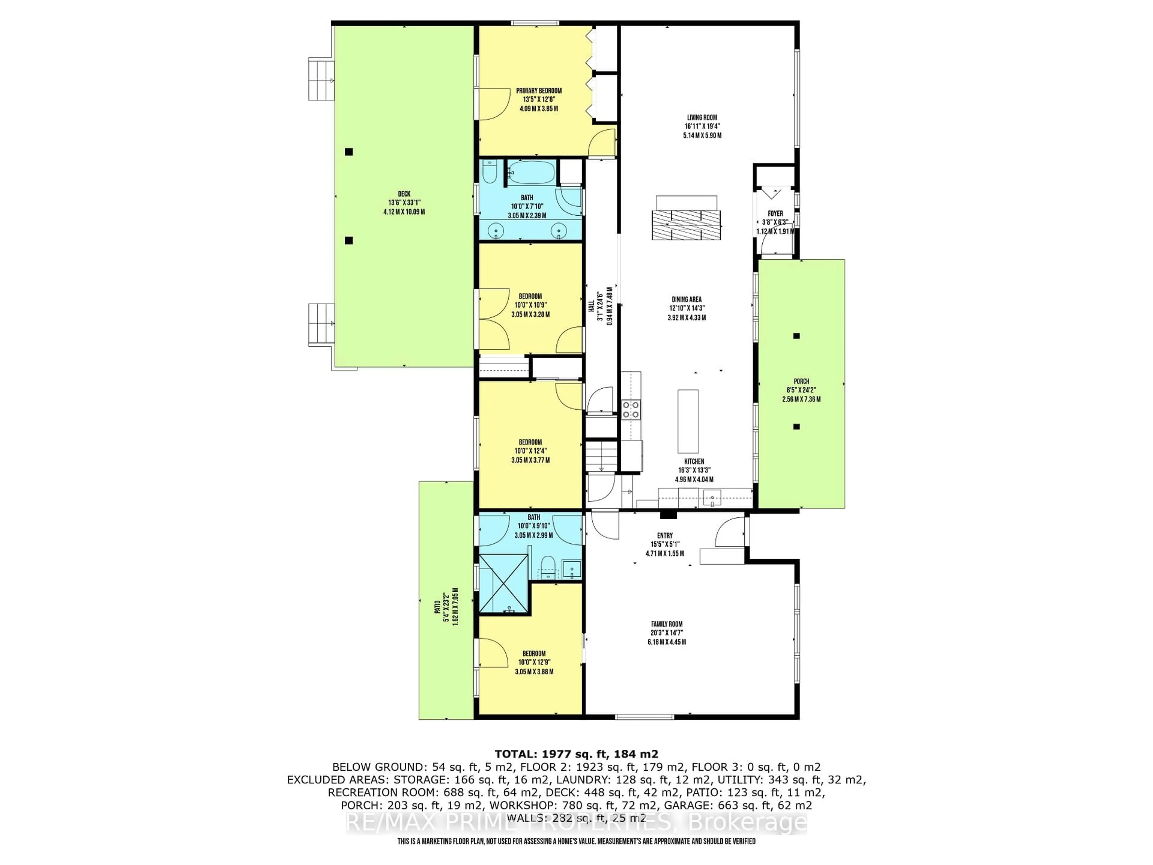 Floor plan for 292 Zephyr Rd, Uxbridge Ontario L0E 1T0