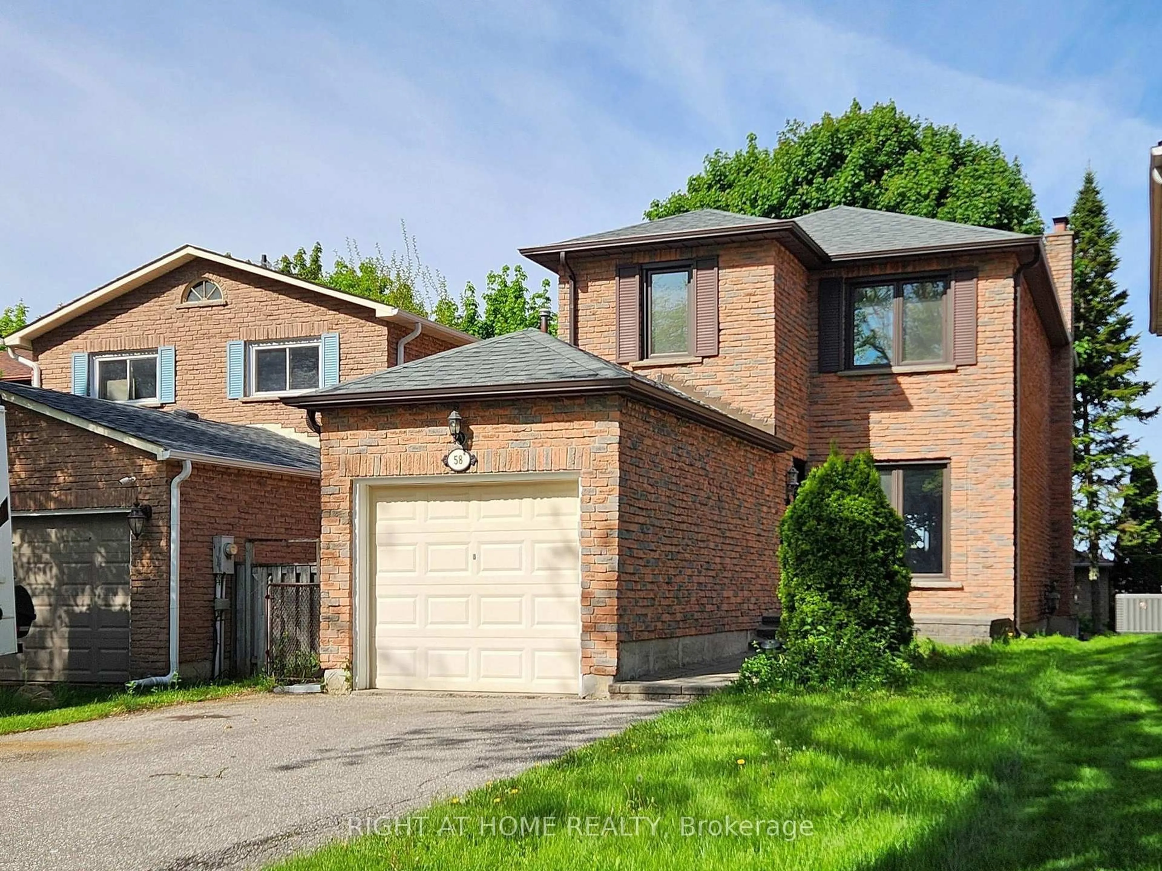 Home with brick exterior material, street for 58 Mercer Cres, Markham Ontario L3P 4K3