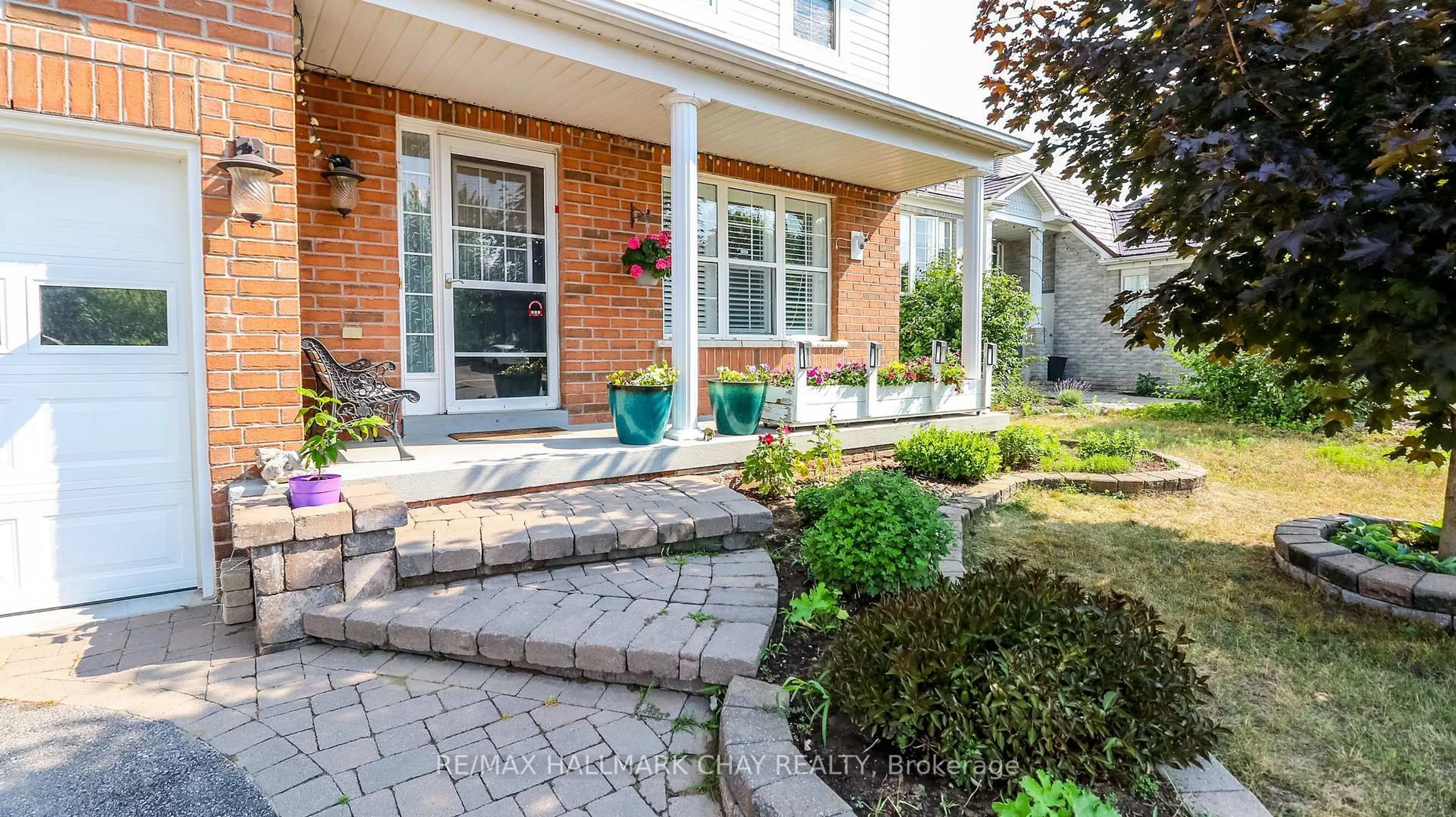Home with brick exterior material, street for 14 Gold Park Gate, Essa Ontario L0M 1B4