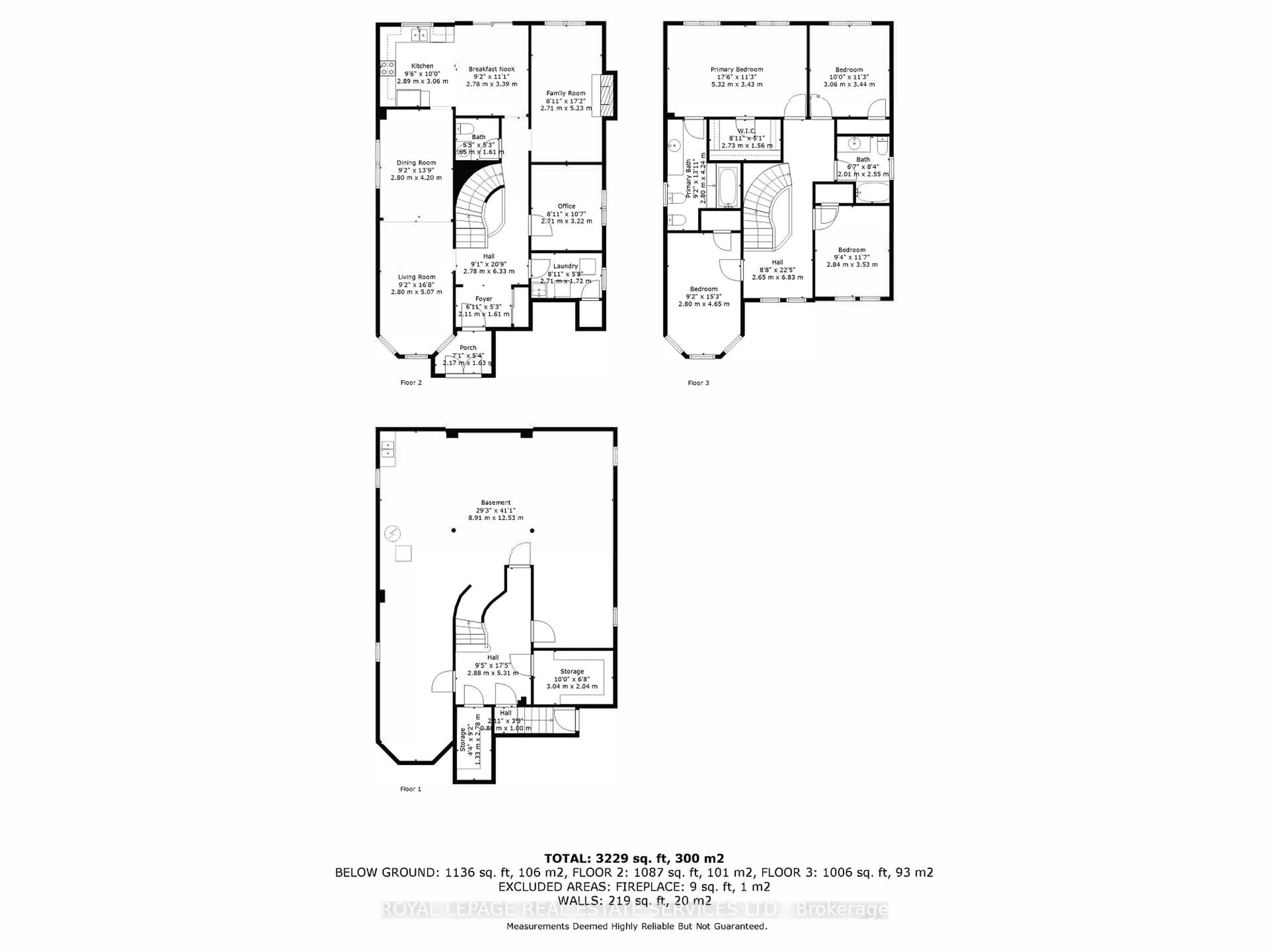 Floor plan for 175 Berwick Cres, Richmond Hill Ontario L4C 0B4