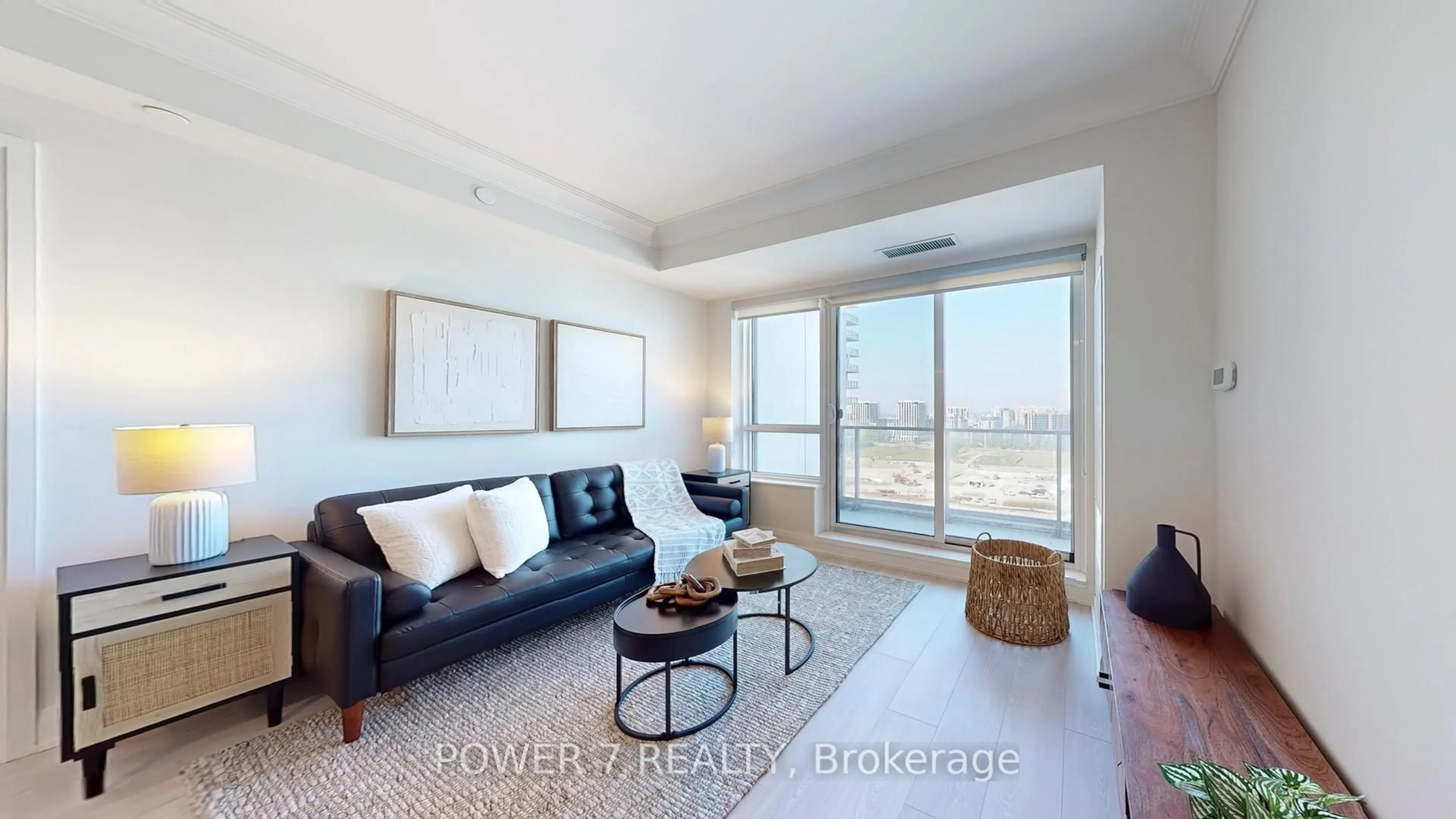 Living room with furniture, unknown for 18 Water Walk Dr #1706, Markham Ontario L3R 6L5