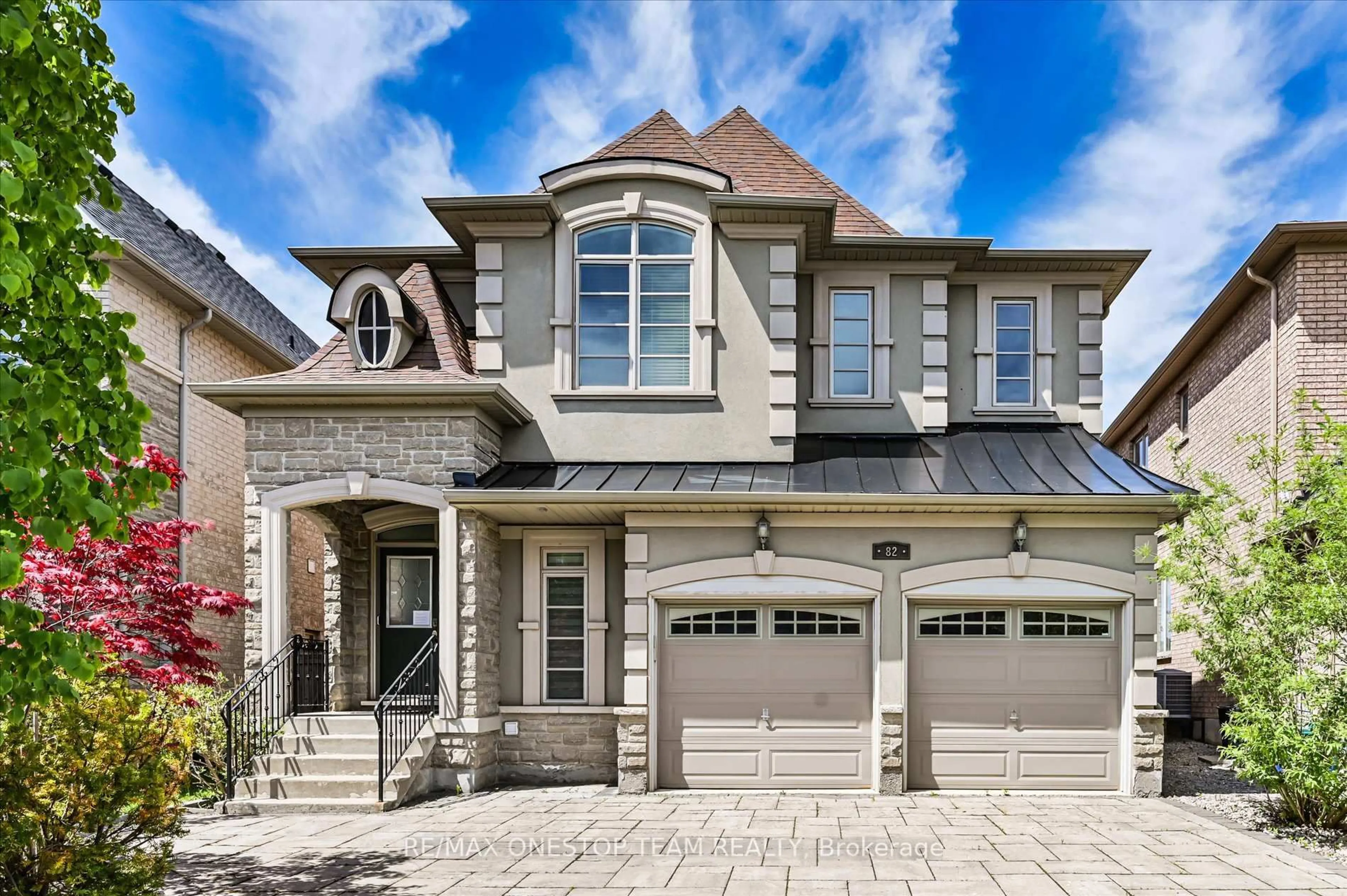 Home with brick exterior material, street for 82 Heritage Estates Rd, Vaughan Ontario L6A 3V5