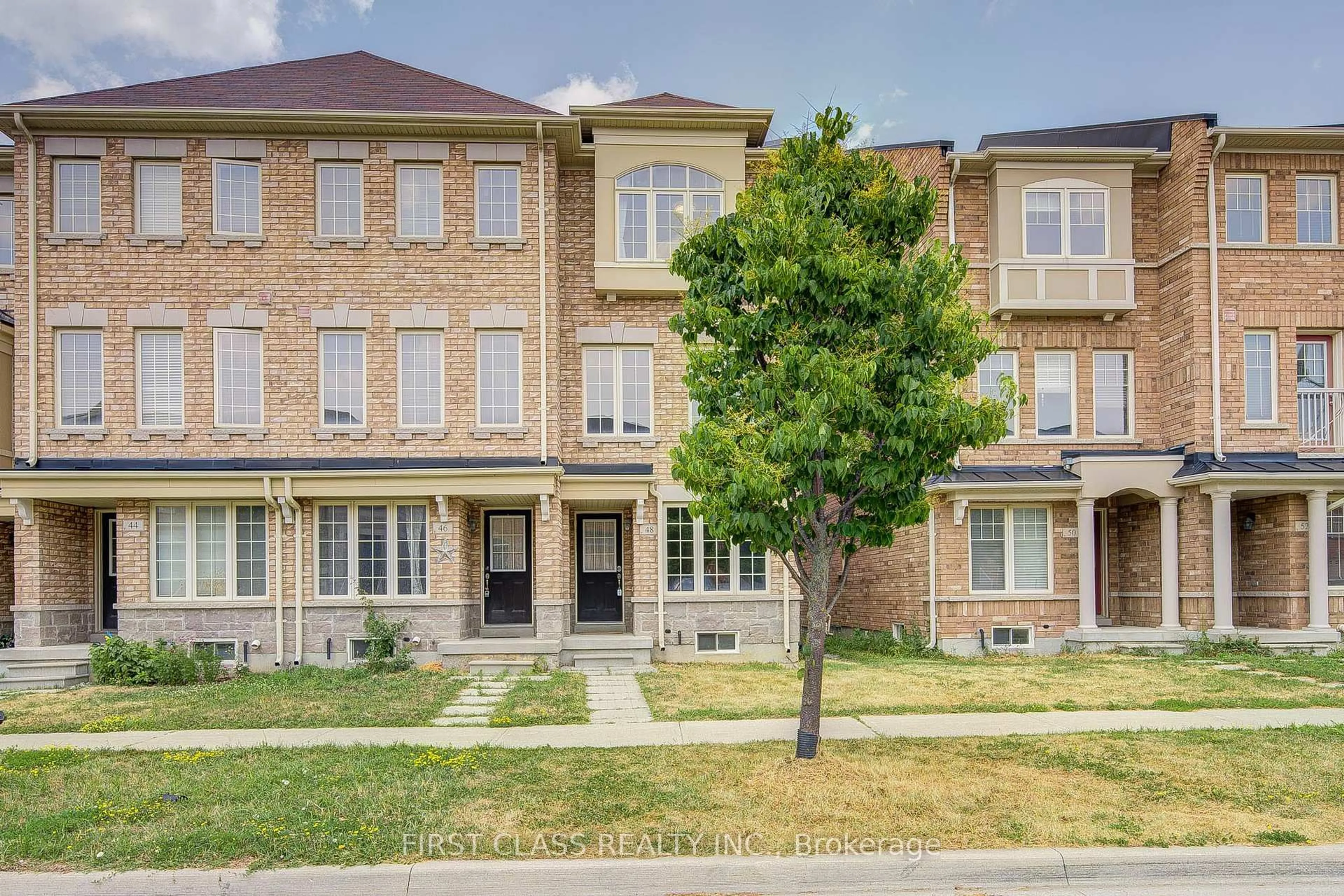 Home with brick exterior material, street for 48 Truchard Ave, Markham Ontario L6C 0N2