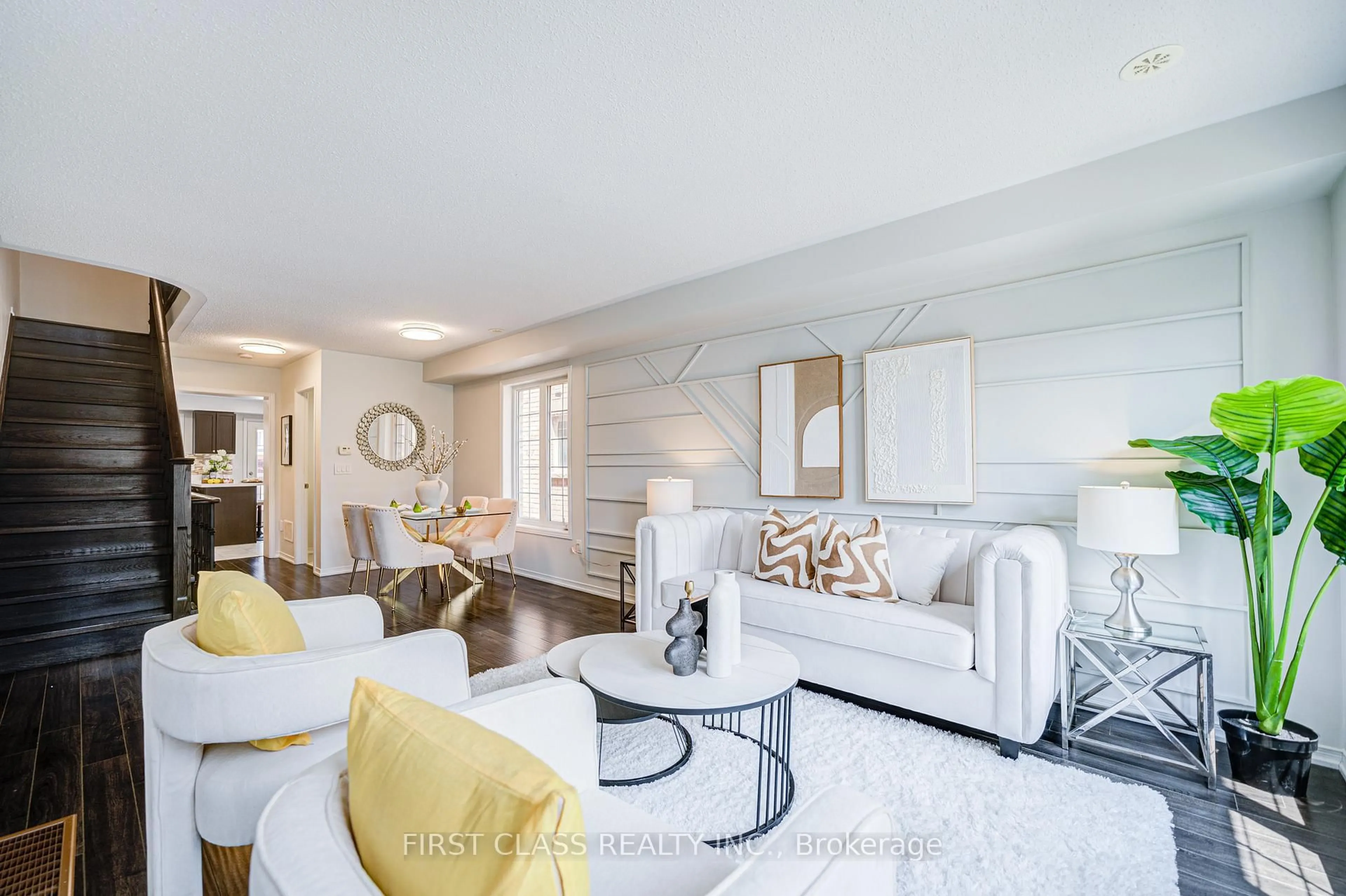 Living room with furniture, unknown for 48 Truchard Ave, Markham Ontario L6C 0N2