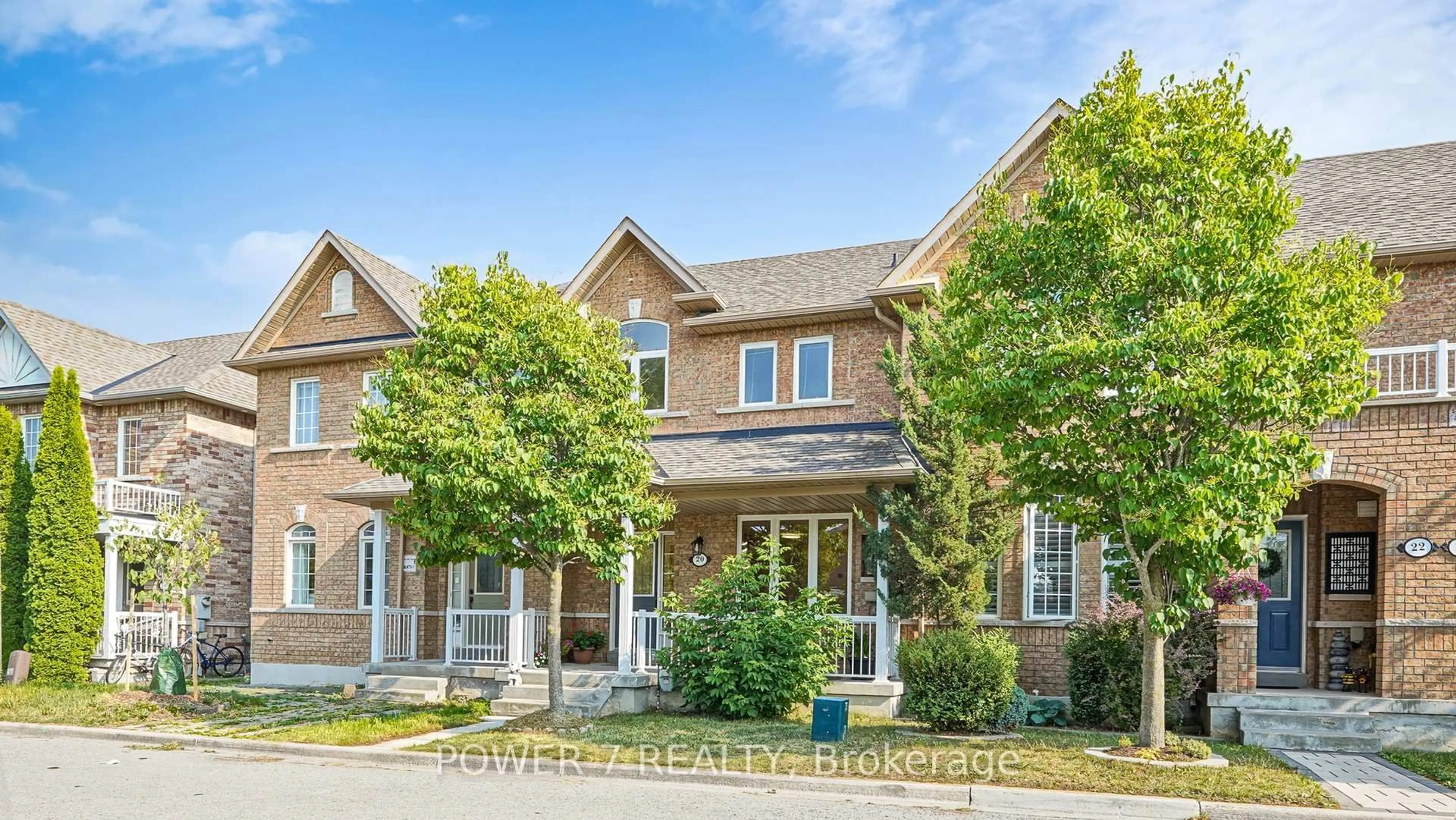 Home with brick exterior material, street for 20 Harry Blaylock Dr, Markham Ontario L6E 2H1