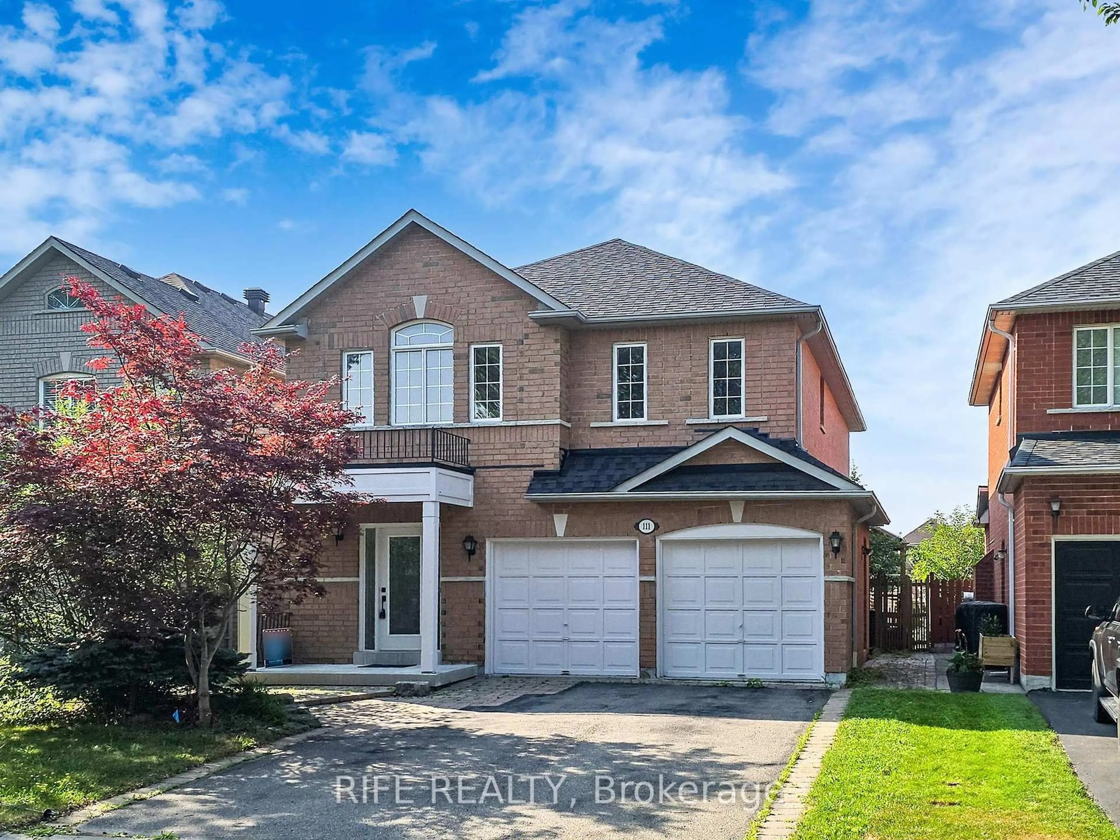 Home with brick exterior material, street for 111 Cynthia Jean St, Markham Ontario L6C 2W3
