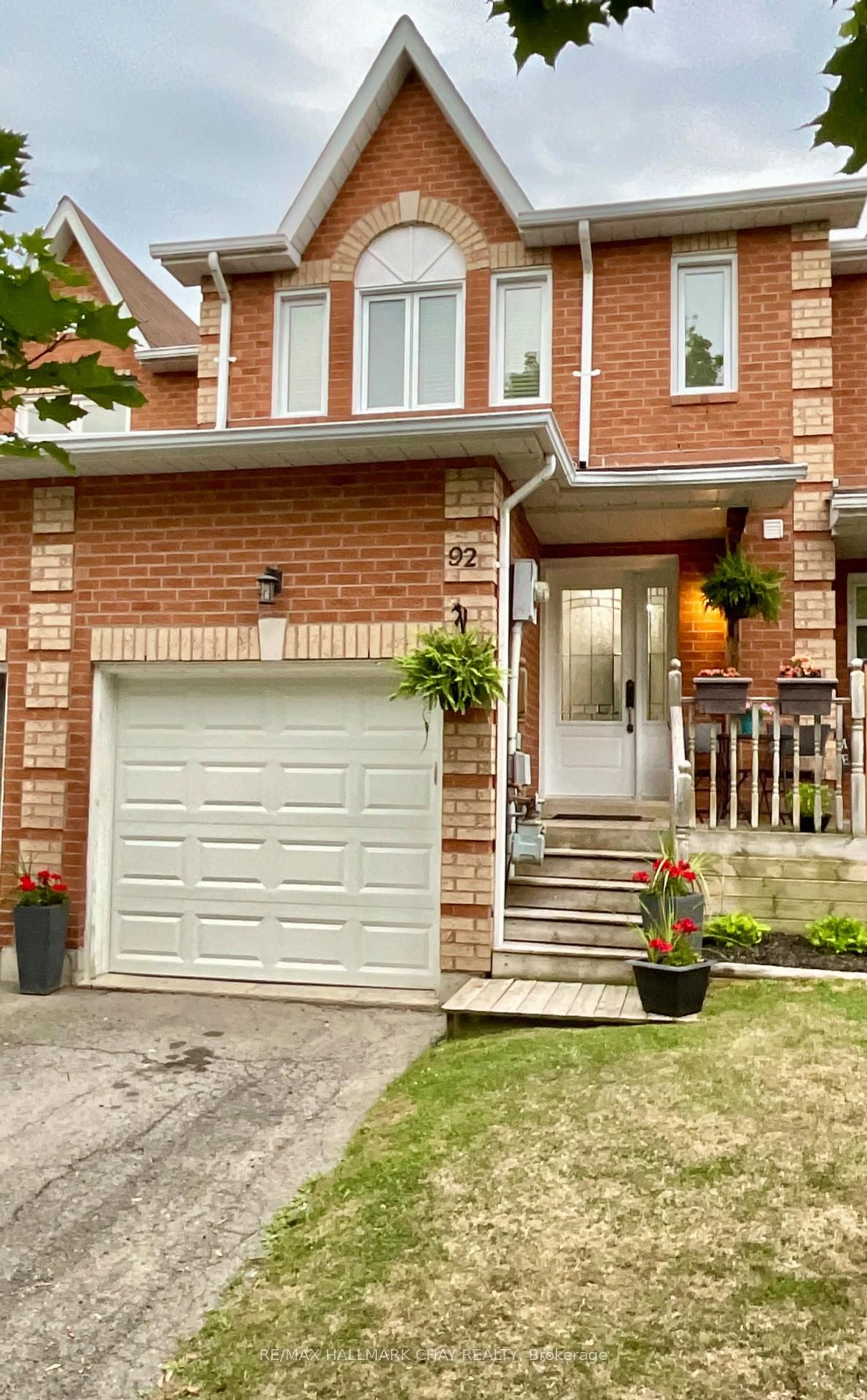 Home with brick exterior material, street for 92 Potter Cres, New Tecumseth Ontario L0G 1W0