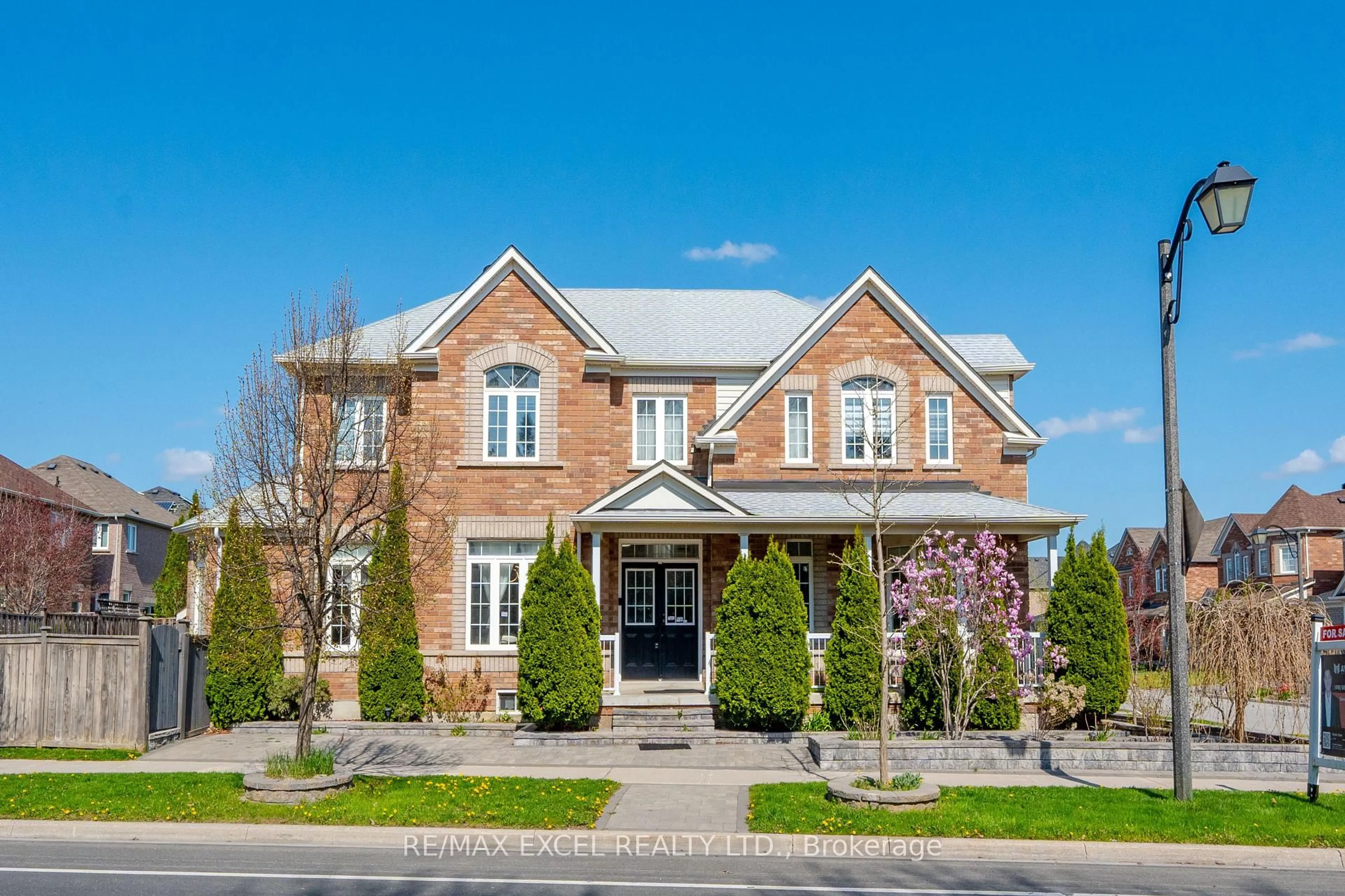 Home with brick exterior material, street for 2 Greengage St, Markham Ontario L6E 1X9