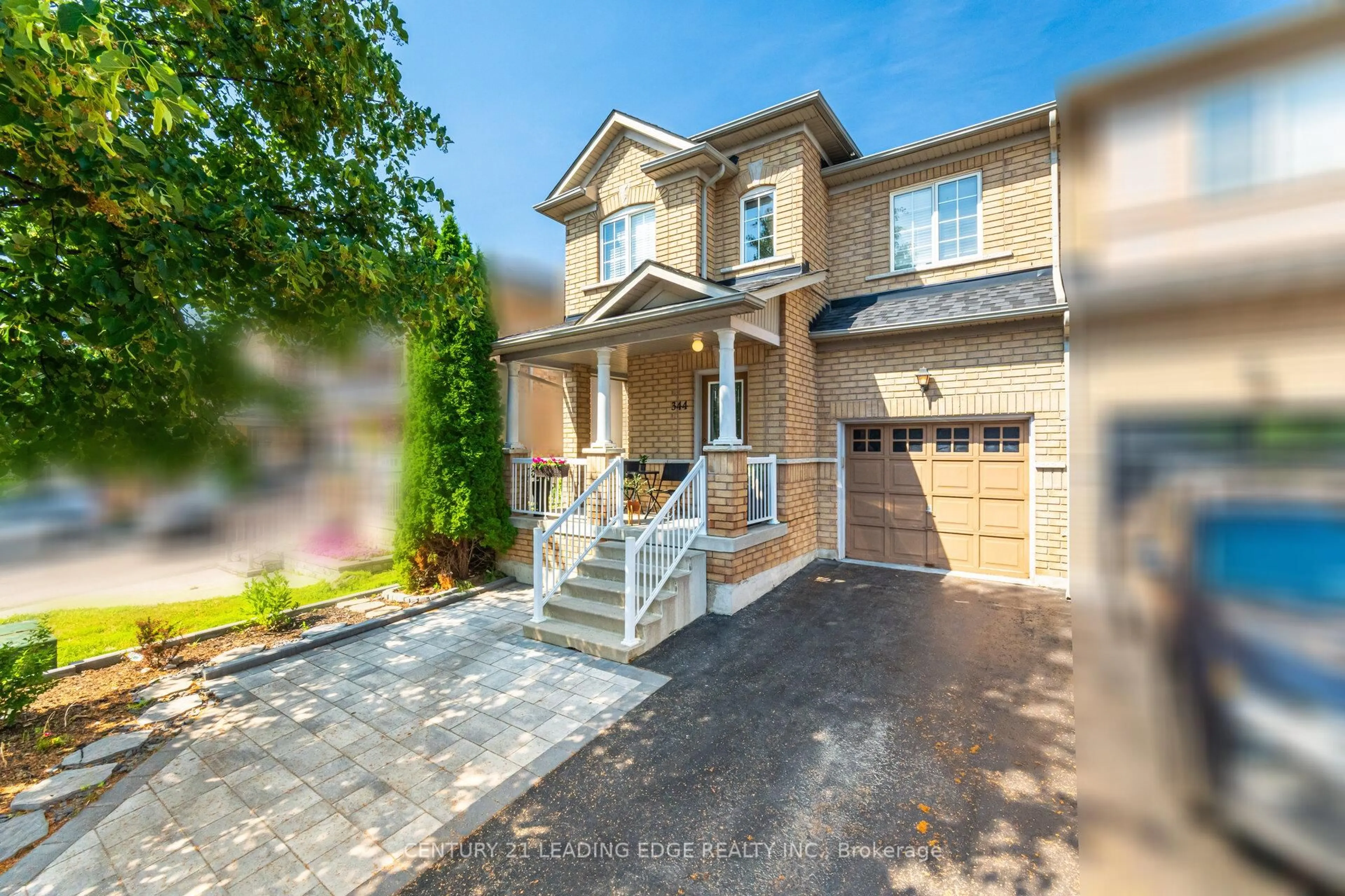 Home with brick exterior material, street for 344 Marble Pl, Newmarket Ontario L3X 2R7