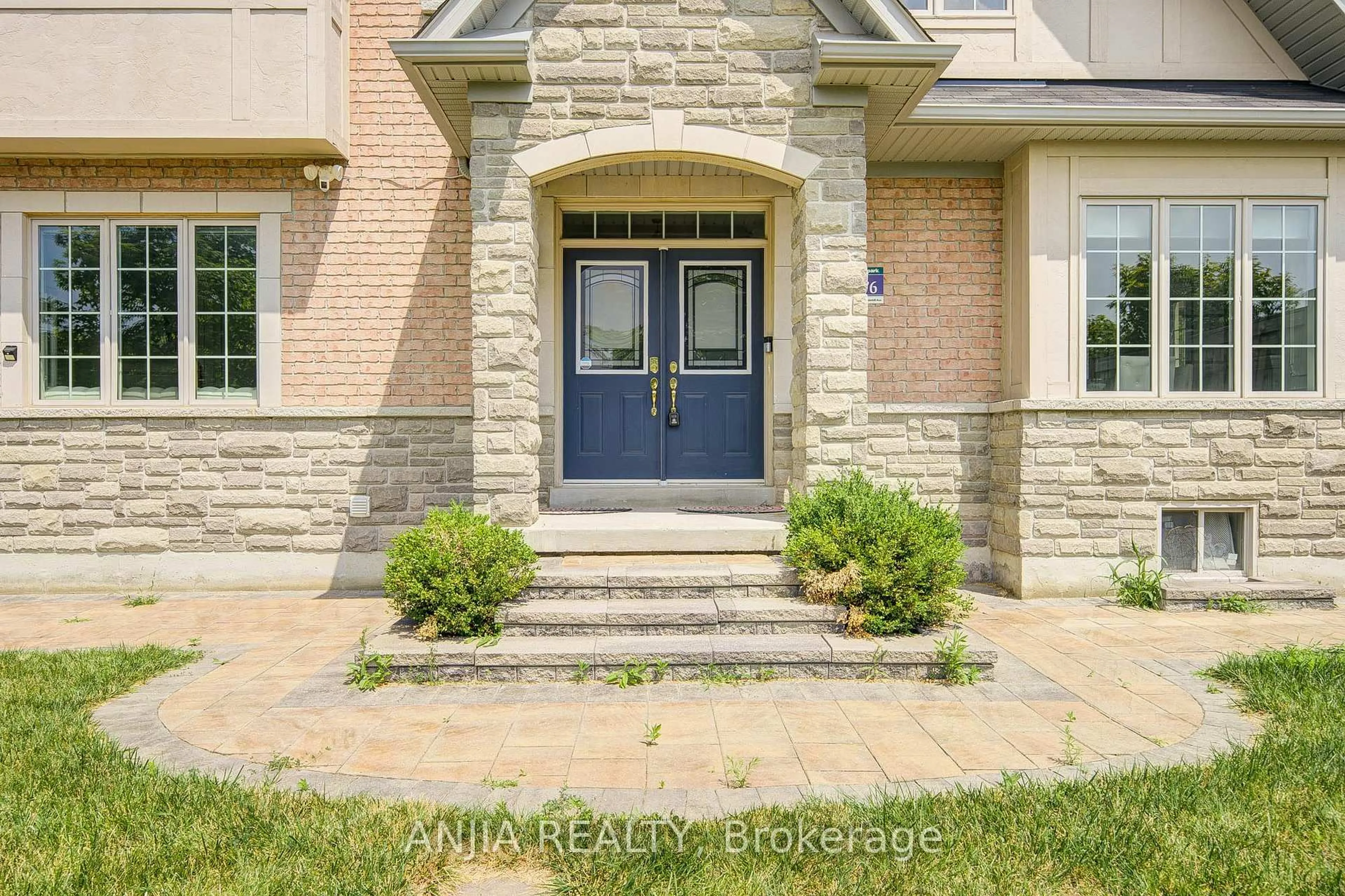 Home with brick exterior material, street for 203 Richard Underhill Ave, Whitchurch-Stouffville Ontario L4A 0Z4