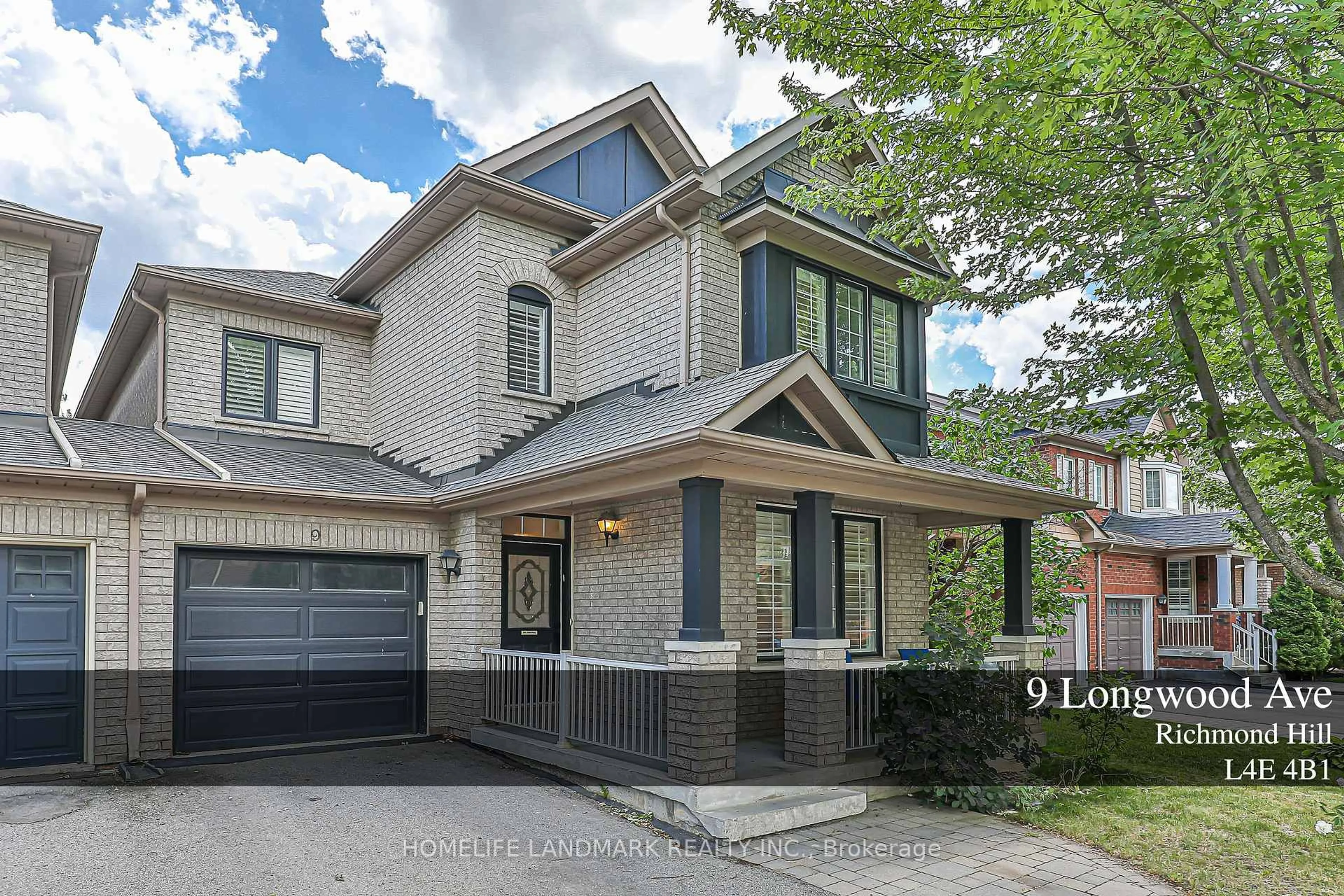 Home with brick exterior material, street for 9 Longwood Ave, Richmond Hill Ontario L4E 4B1