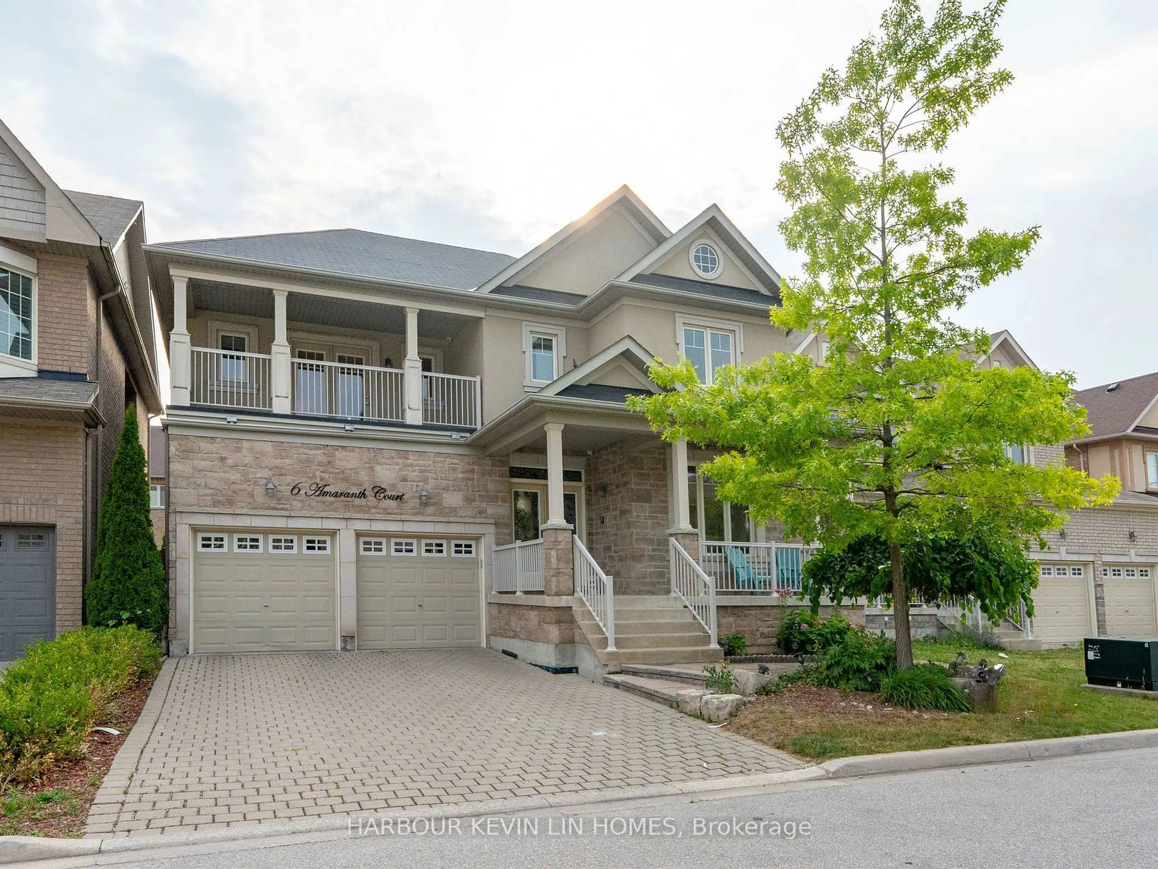 Home with brick exterior material, street for 6 Amaranth Crt, Richmond Hill Ontario L4E 0M2