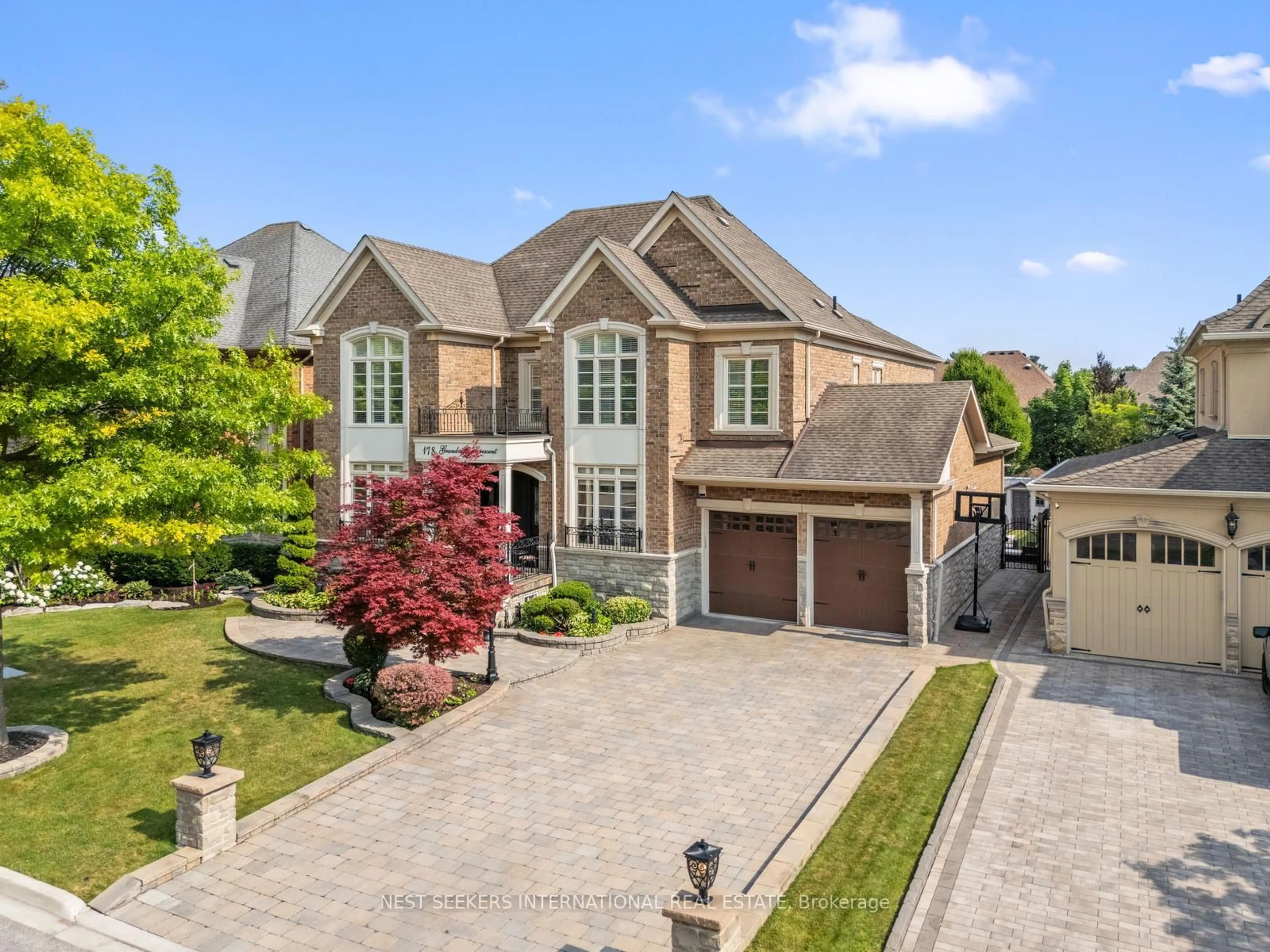 Home with brick exterior material, street for 178 Grandvista Cres, Vaughan Ontario L4H 3J6