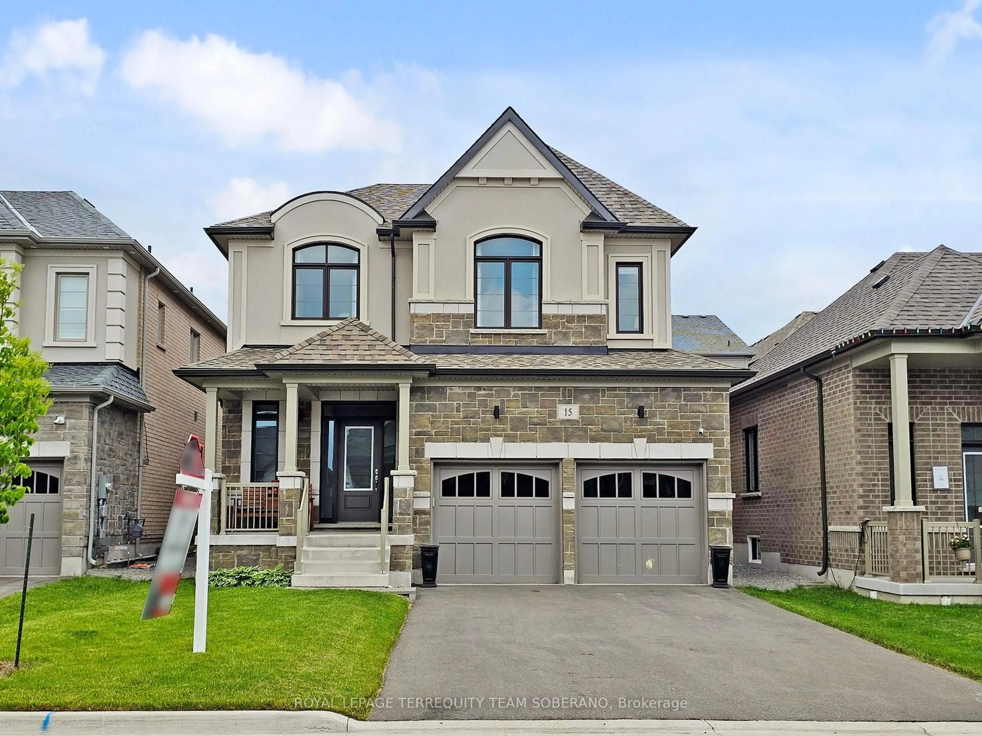 Home with brick exterior material, street for 15 Pietrowski Dr, Georgina Ontario L4P 0J7