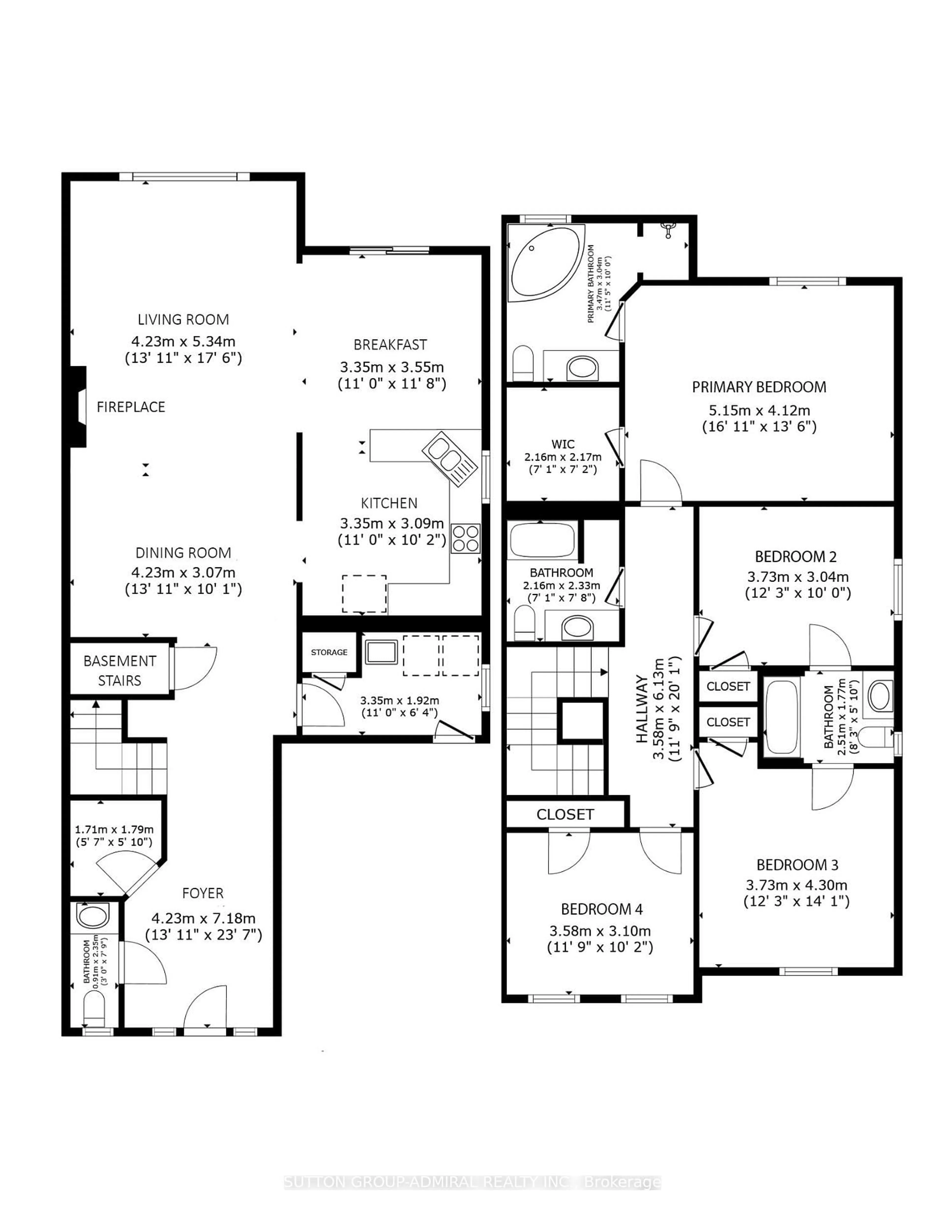 Floor plan for 17 Armstrong Cres, Bradford West Gwillimbury Ontario L3Z 0L1