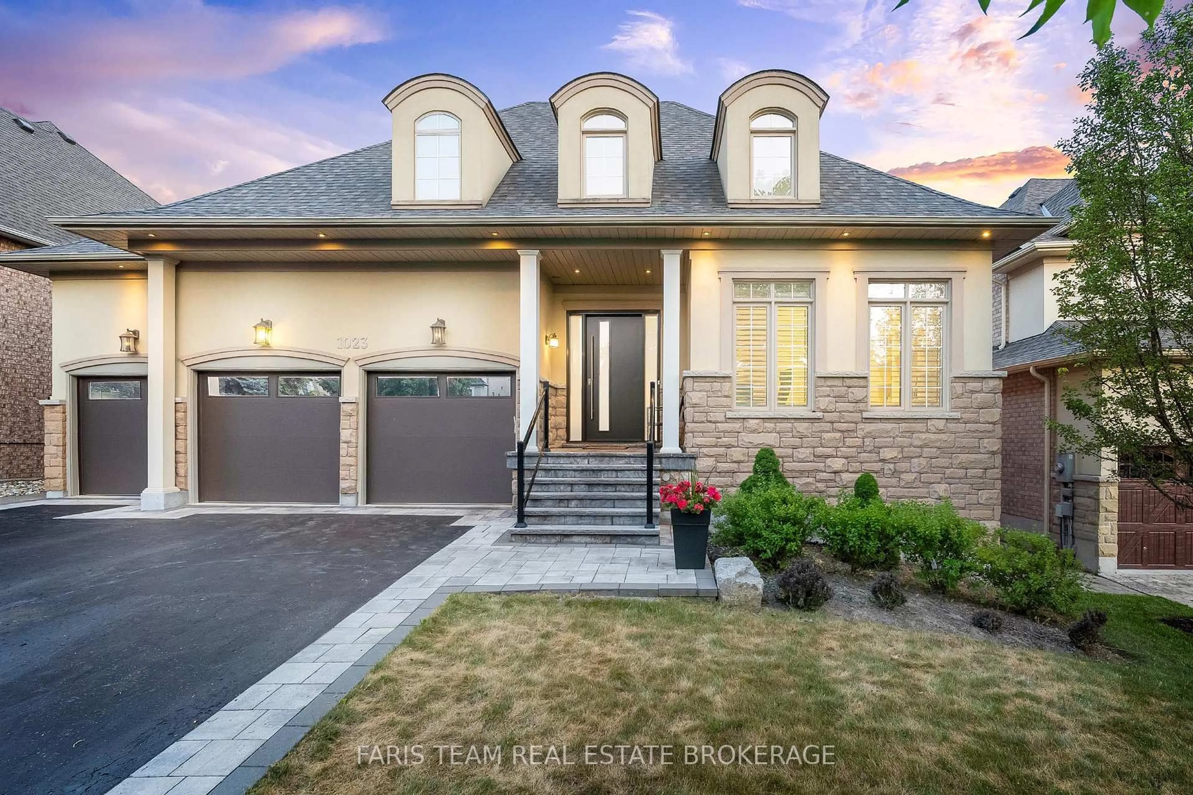 Home with brick exterior material, street for 1023 Nellie Little Cres, Newmarket Ontario L3X 1N8