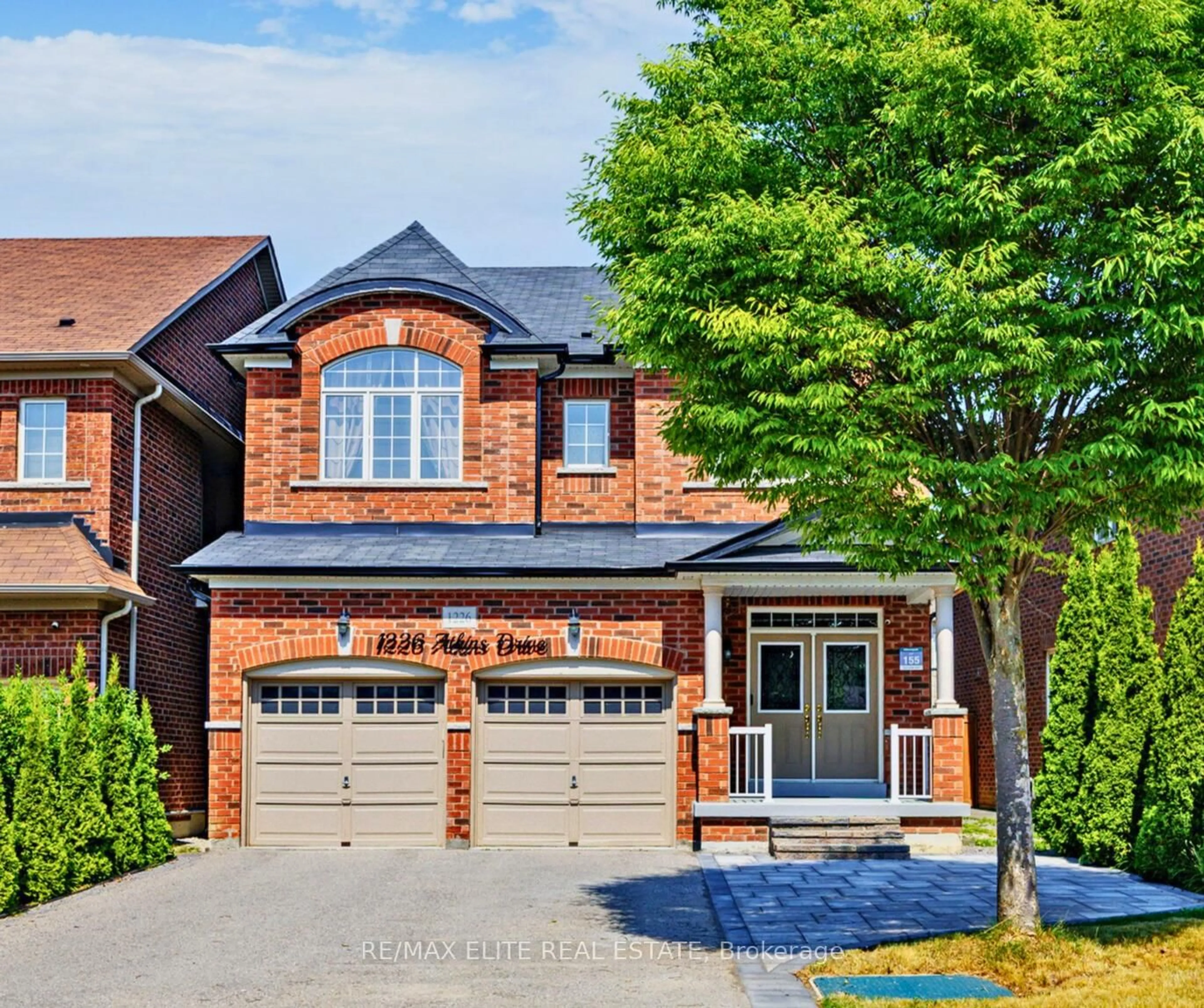 Home with brick exterior material, street for 1226 Atkins Dr, Newmarket Ontario L3X 0C8