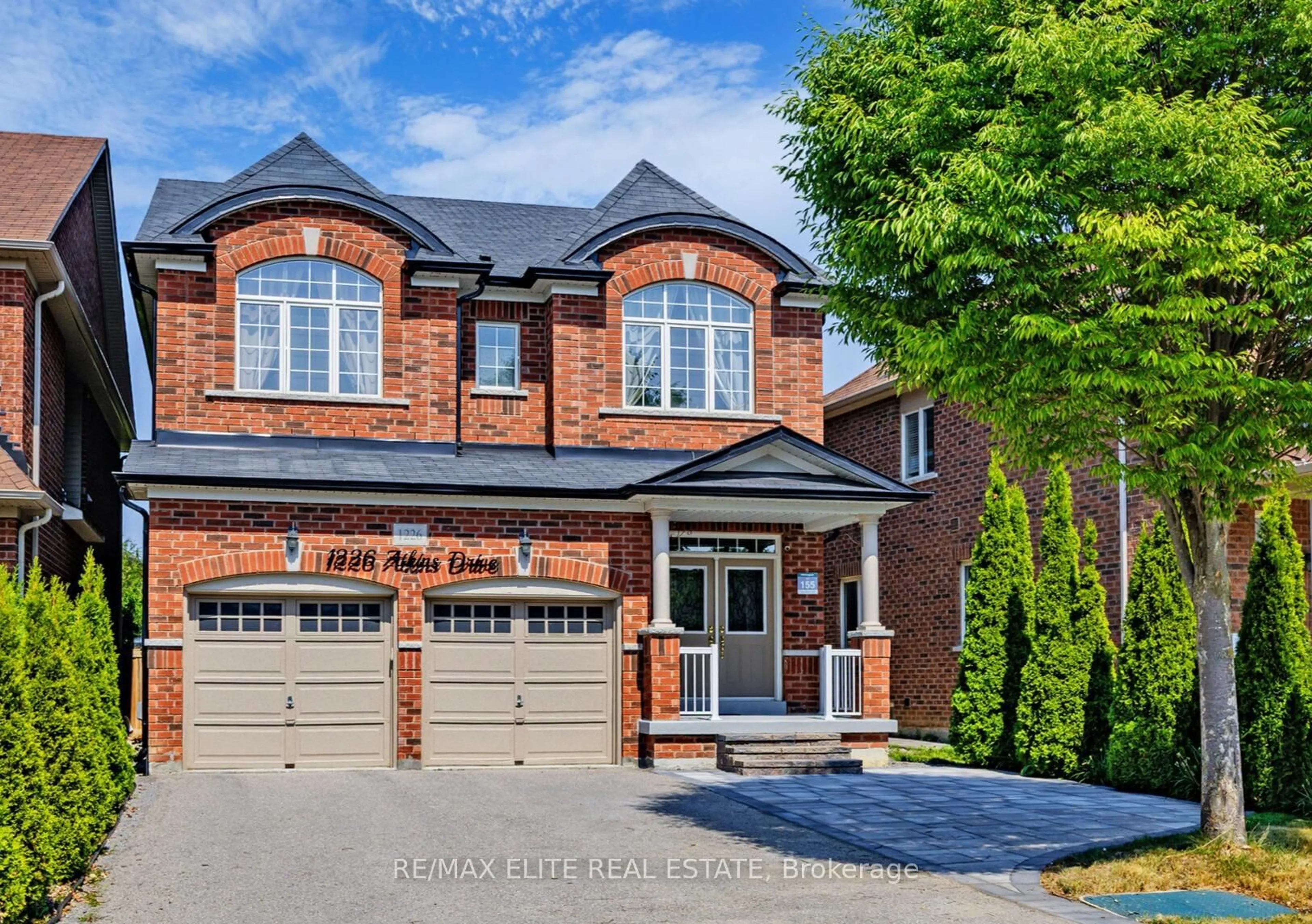 Home with brick exterior material, street for 1226 Atkins Dr, Newmarket Ontario L3X 0C8