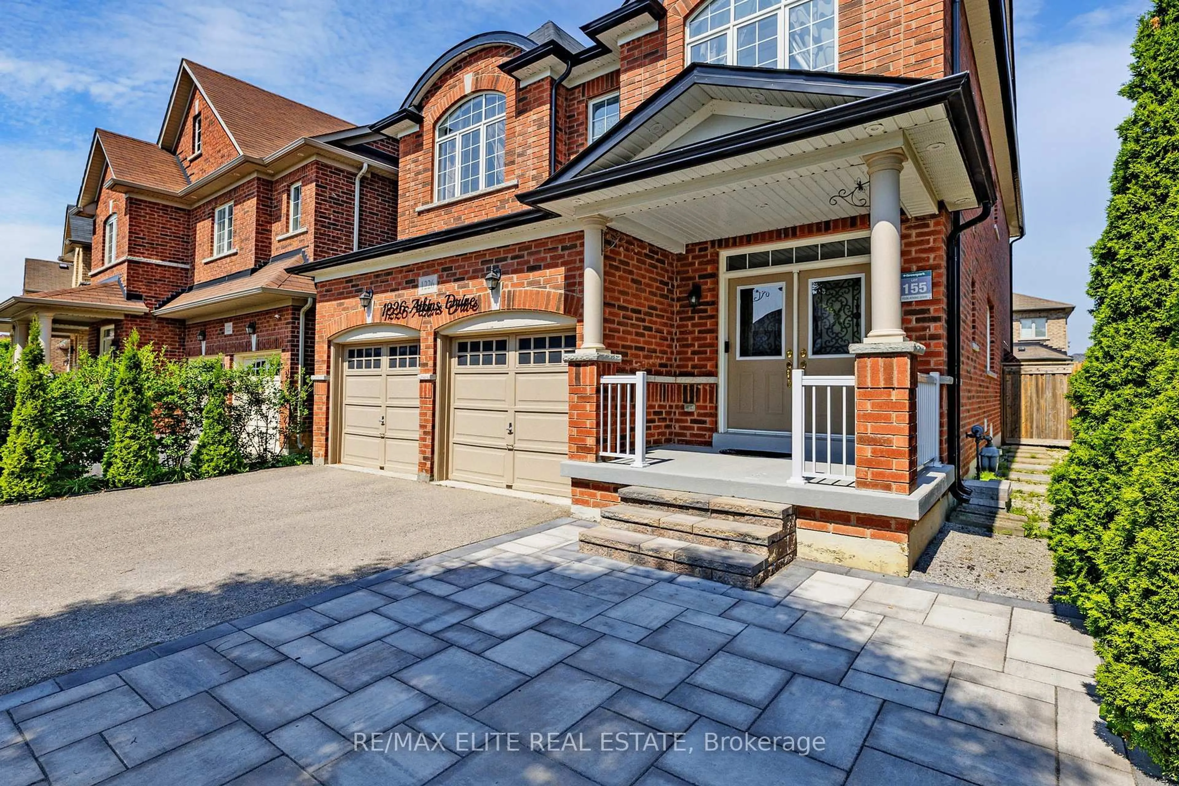 Home with brick exterior material, street for 1226 Atkins Dr, Newmarket Ontario L3X 0C8