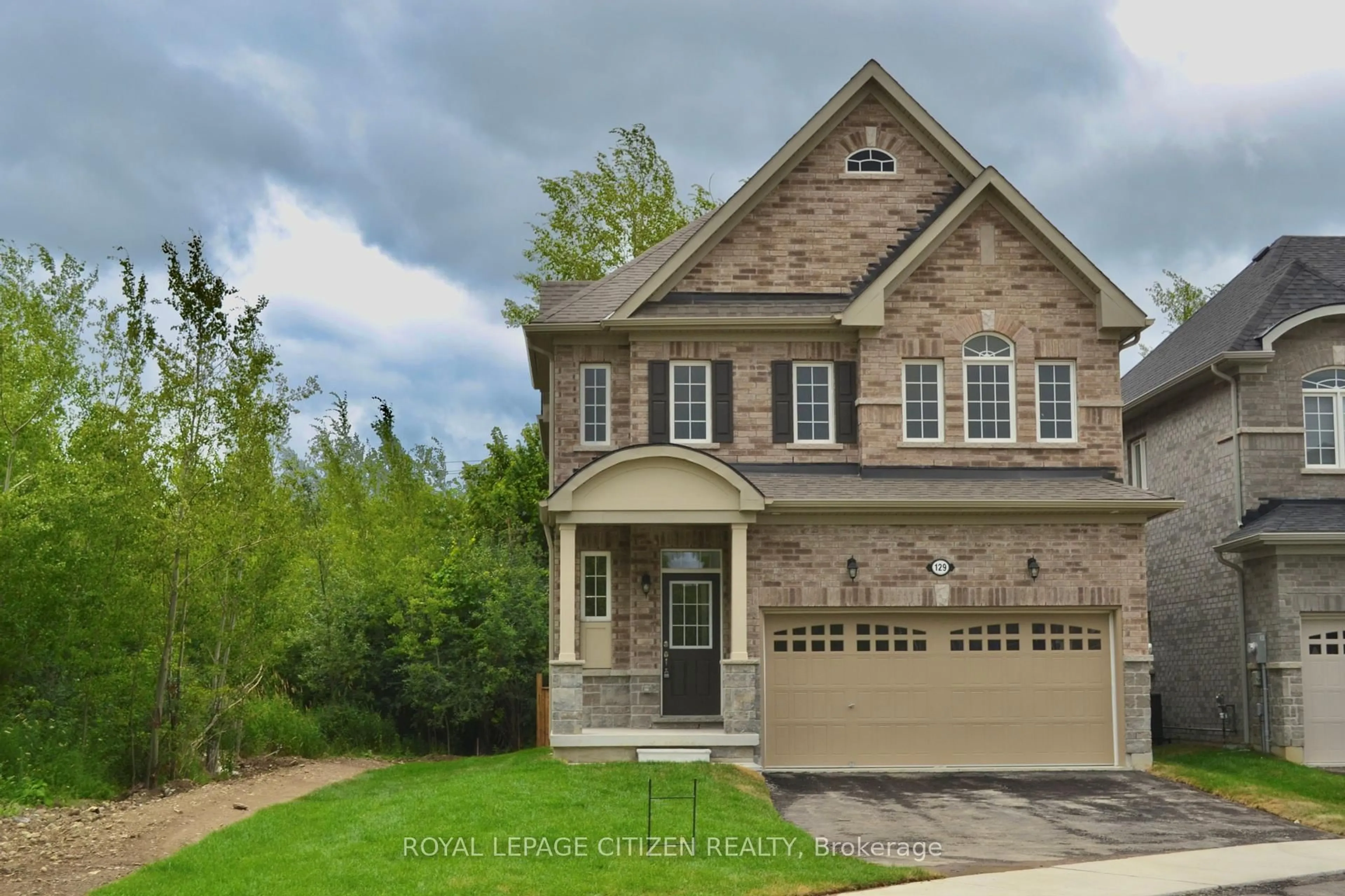 Home with brick exterior material, street for 129 Cliff Thompson Pt, Georgina Ontario L0E 1R0