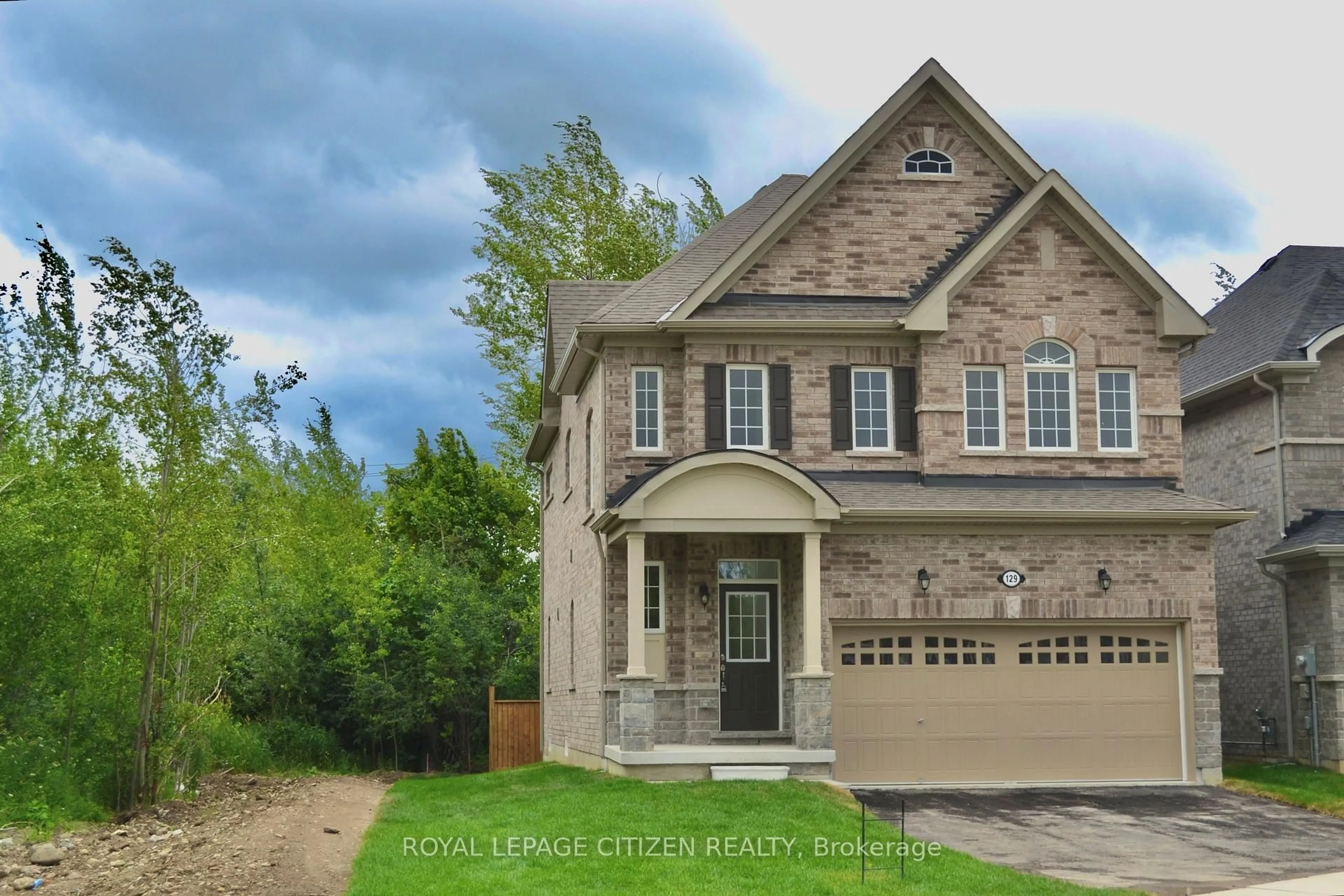 Home with brick exterior material, street for 129 Cliff Thompson Pt, Georgina Ontario L0E 1R0