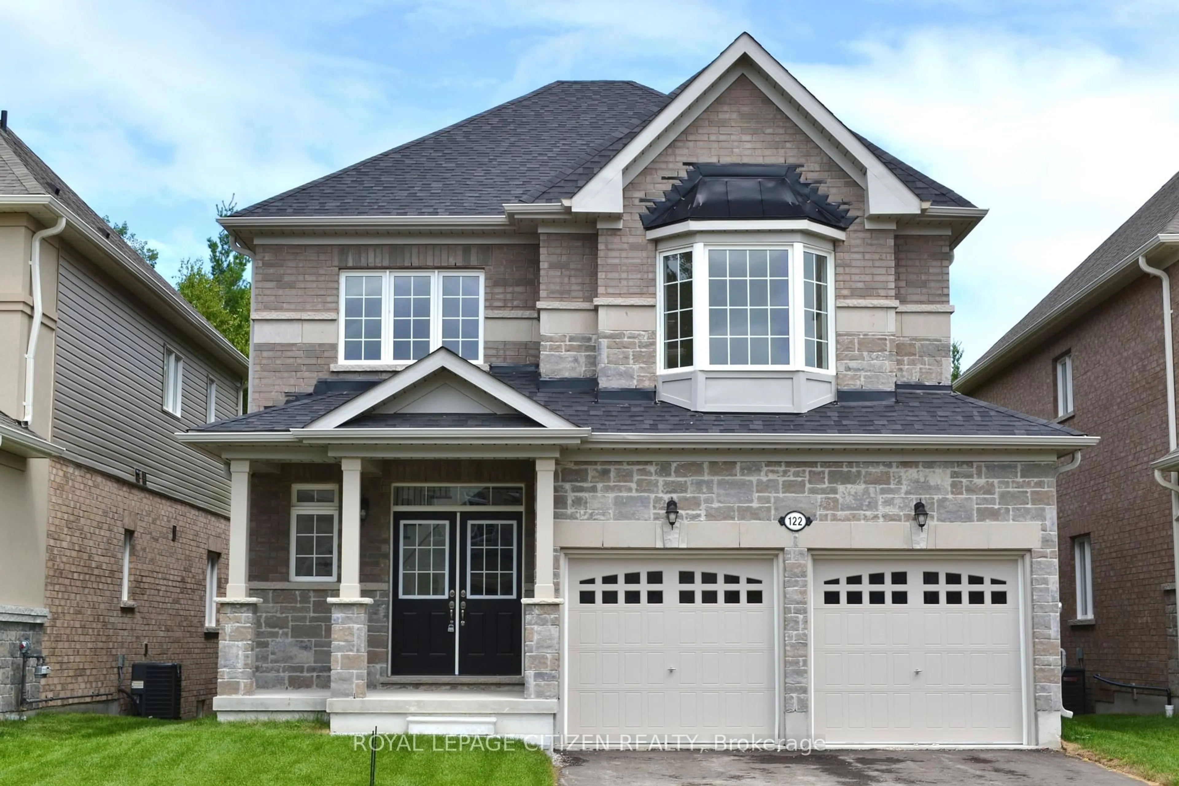 Home with brick exterior material, street for 122 Hawkins St, Georgina Ontario L0E 1R0