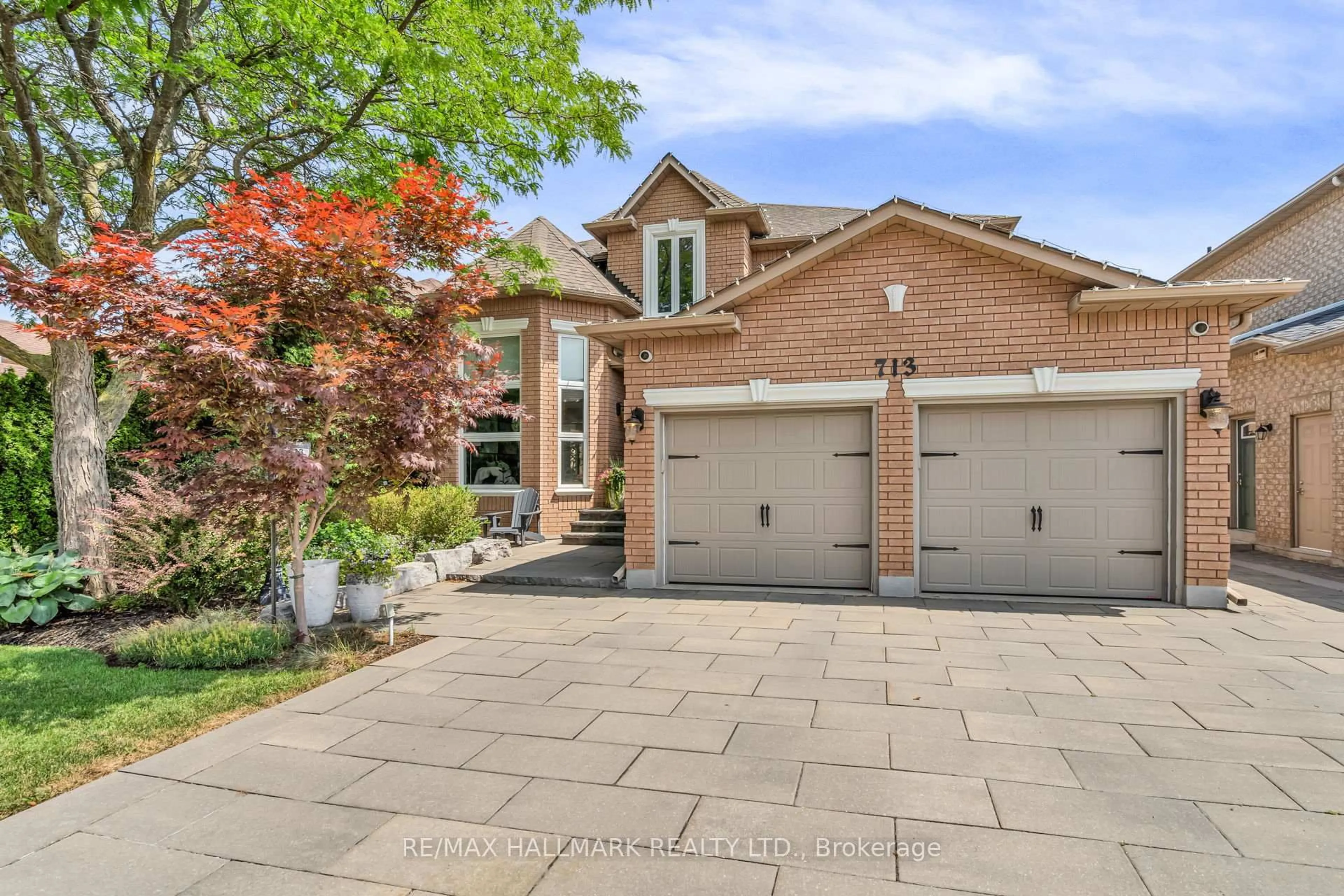 Home with brick exterior material, street for 713 Vaughan Mills Rd, Vaughan Ontario L4H 1H6