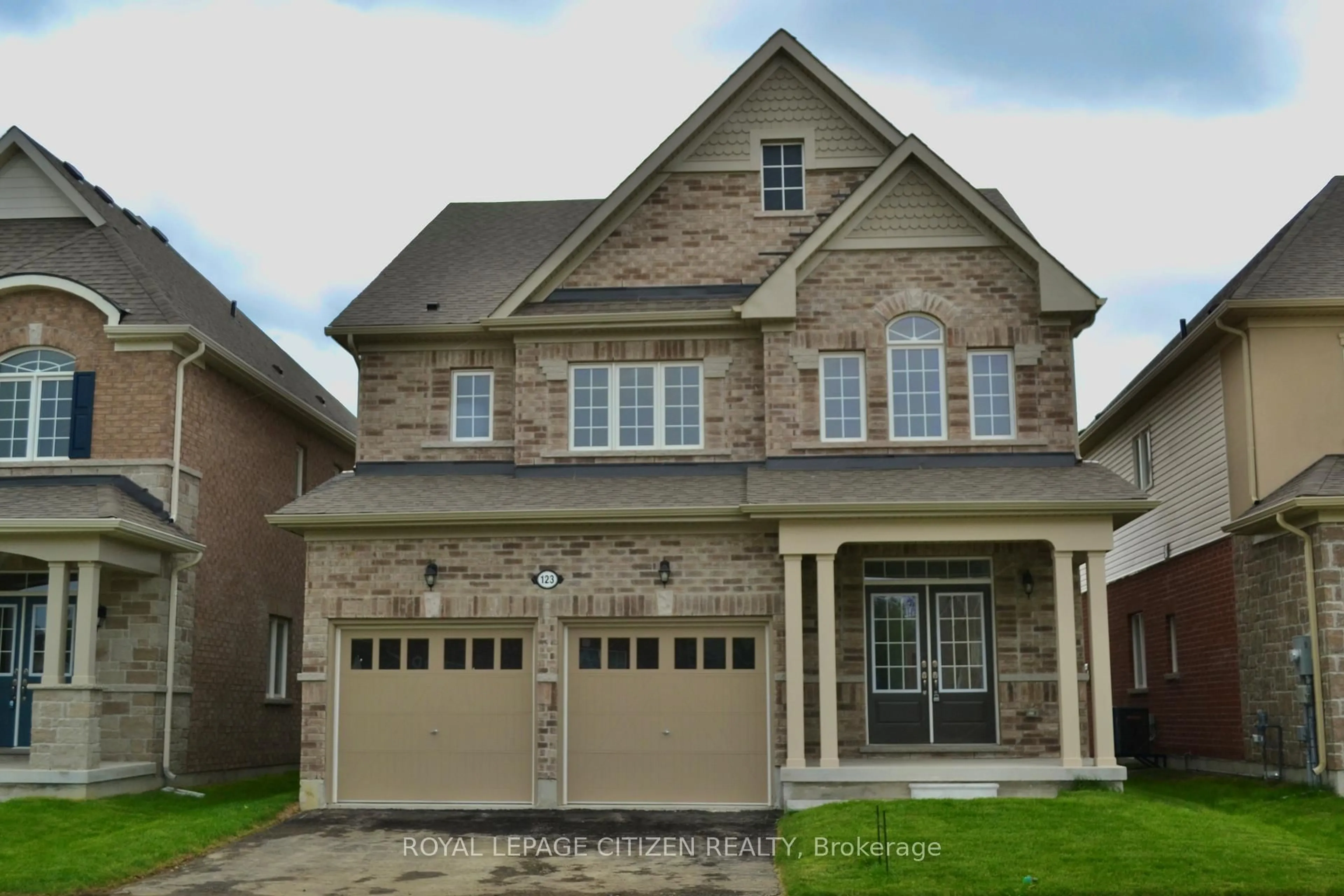 Home with brick exterior material, street for 123 Cliff Thompson Cres, Georgina Ontario L0E 1R0